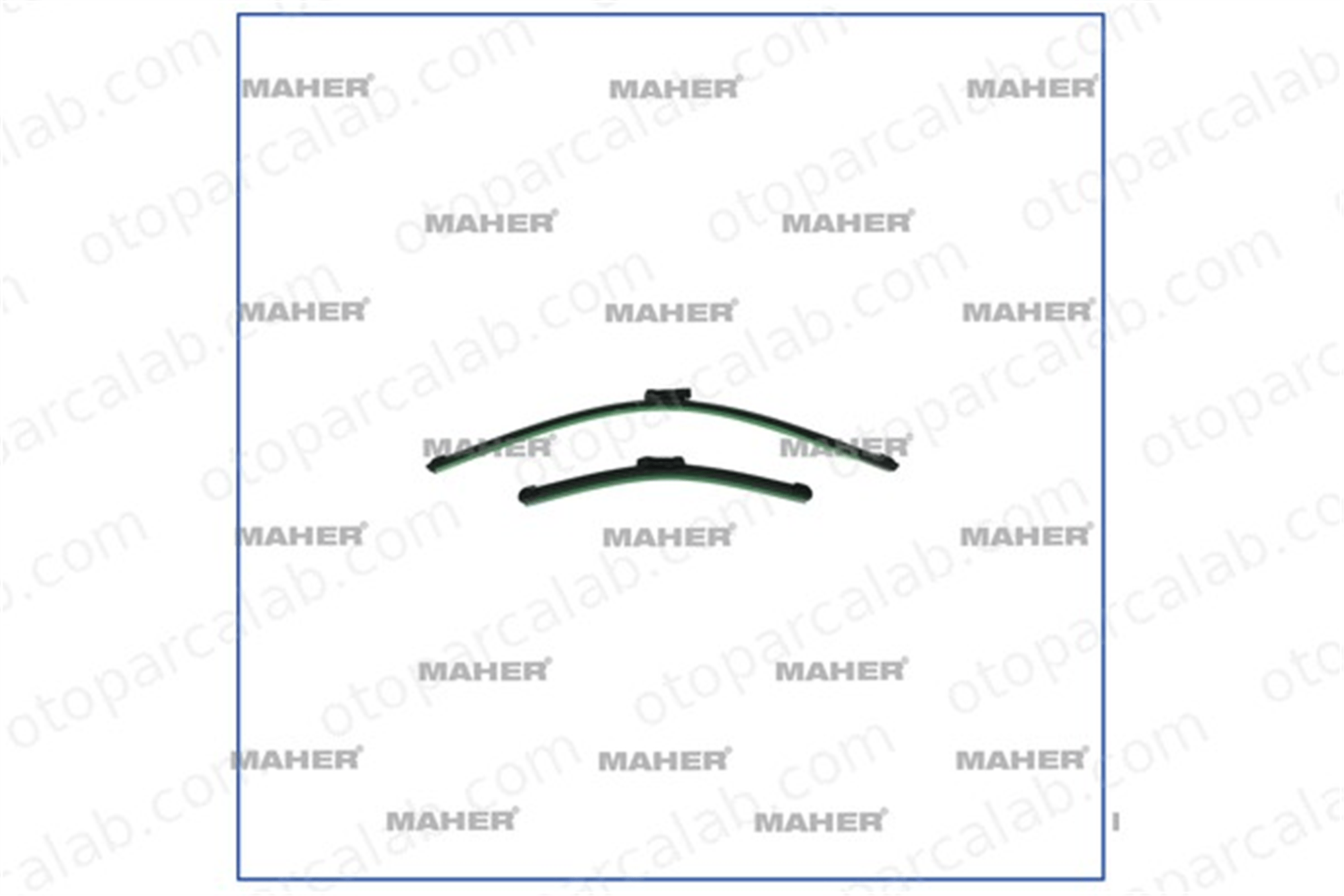 MAHER 30020 Silecek Süpürgesi Ön 650/340 mm - 26/13 inç FIAT 500 500 C 51834996 71805145