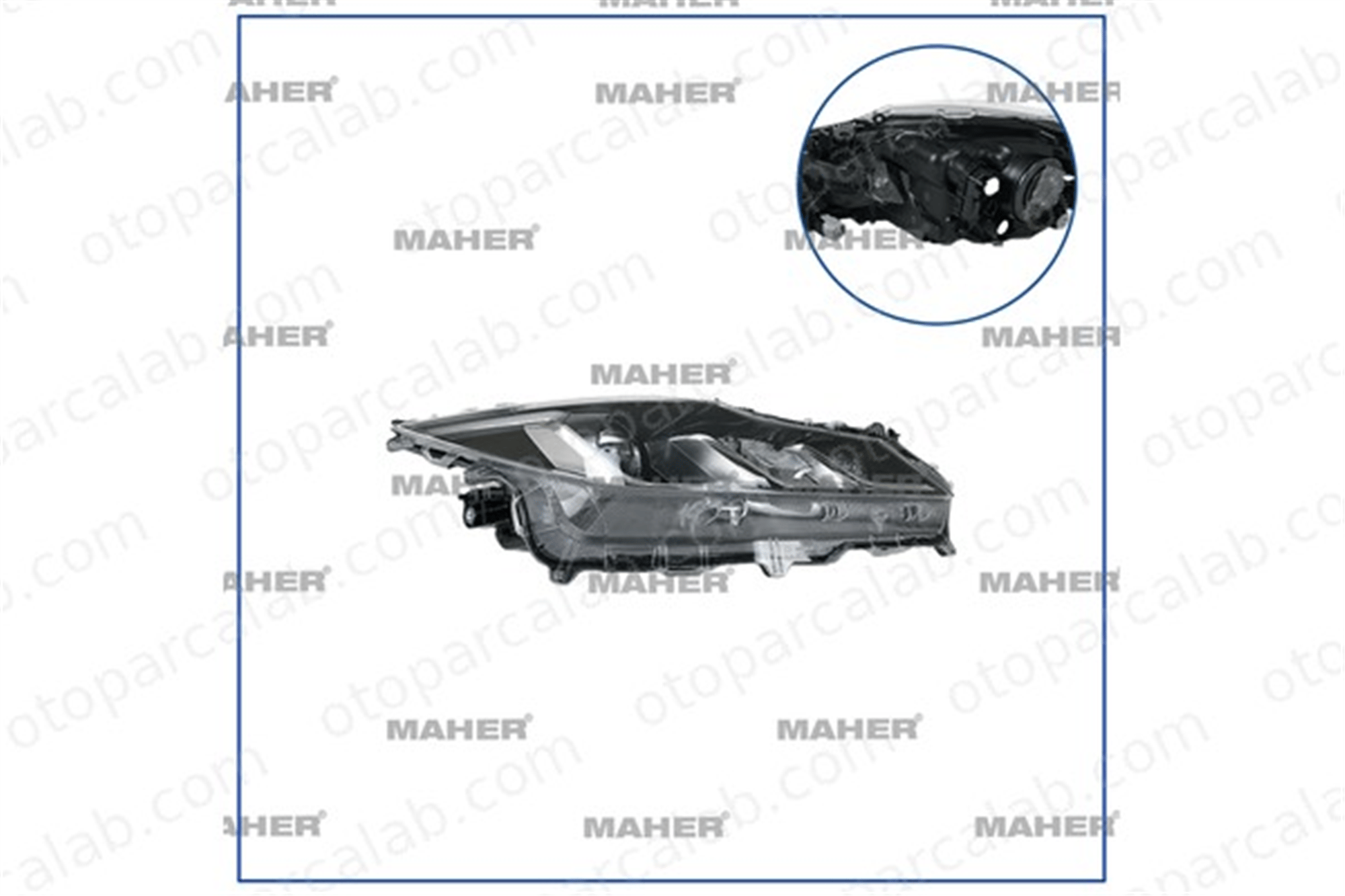 MAHER 30795 Far Sağ TOYOTA COROLLA Sedan 8113002T31 8113002T30