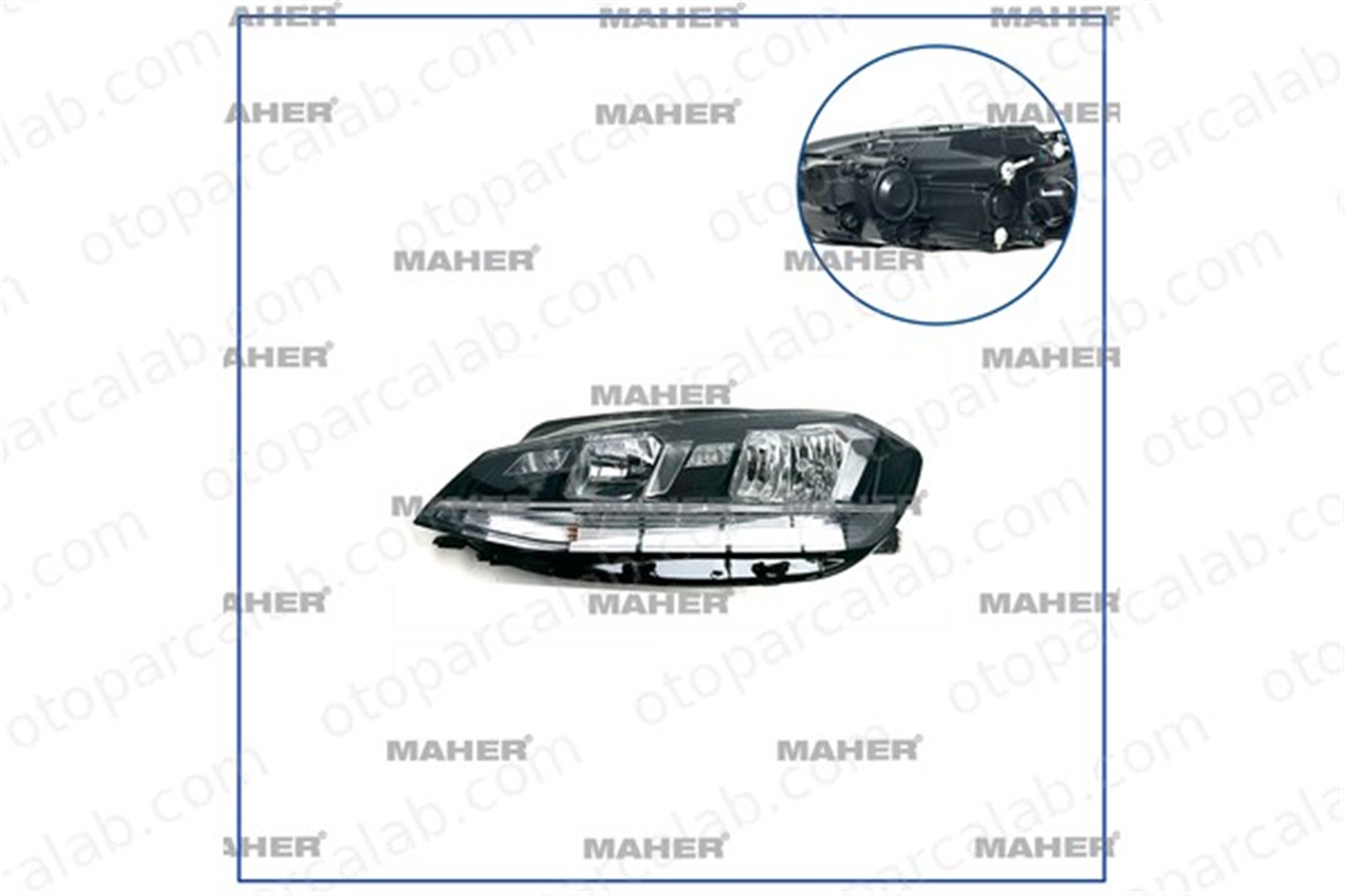 MAHER 34971 Far Sol VW GOLF VII GOLF VII Variant 5G1941005D