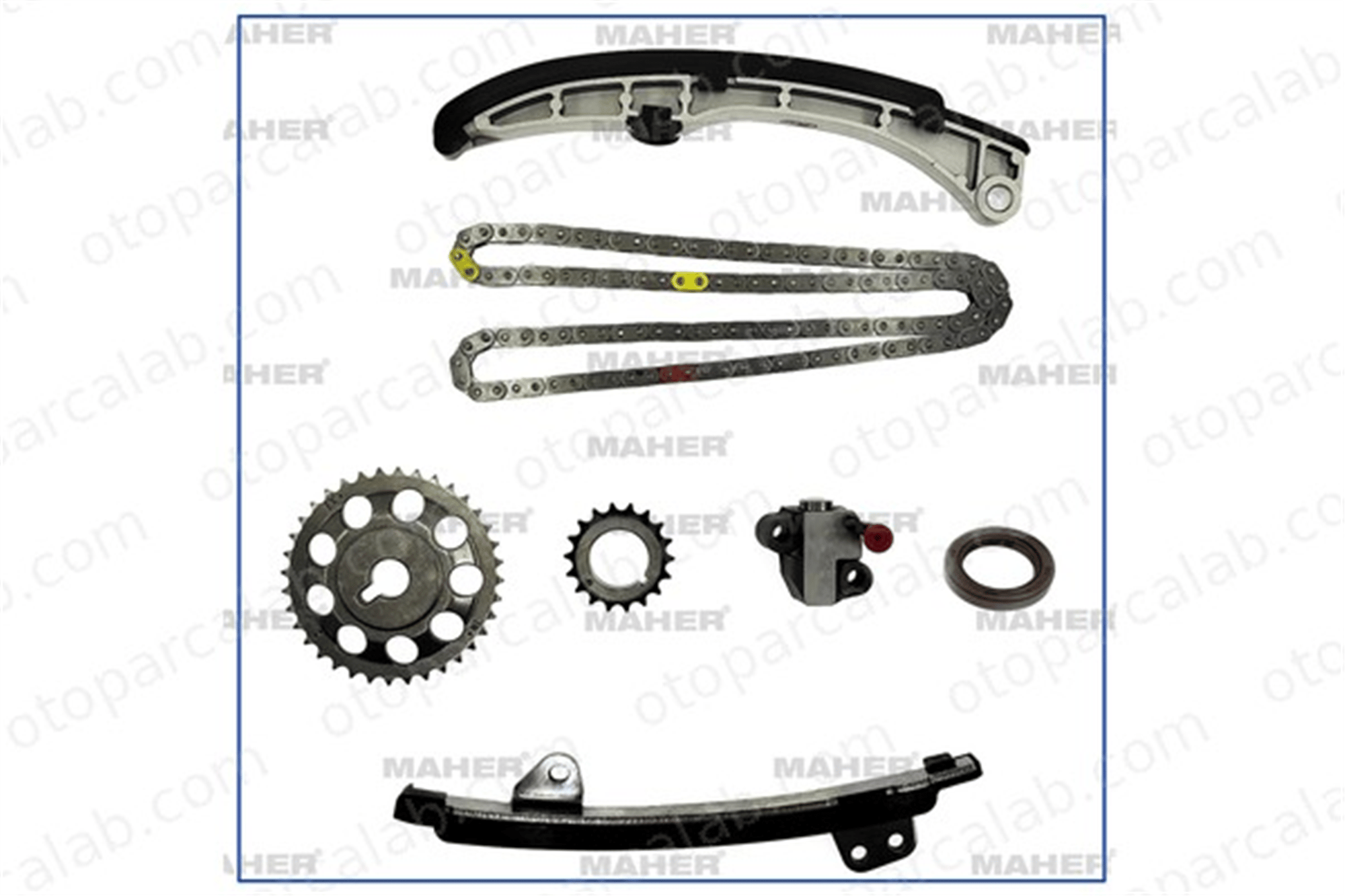 MAHER 35357 Triger Zincir Seti TOYOTA YARIS YARIS / VIOS Sedan 1350621030 135400Q010
