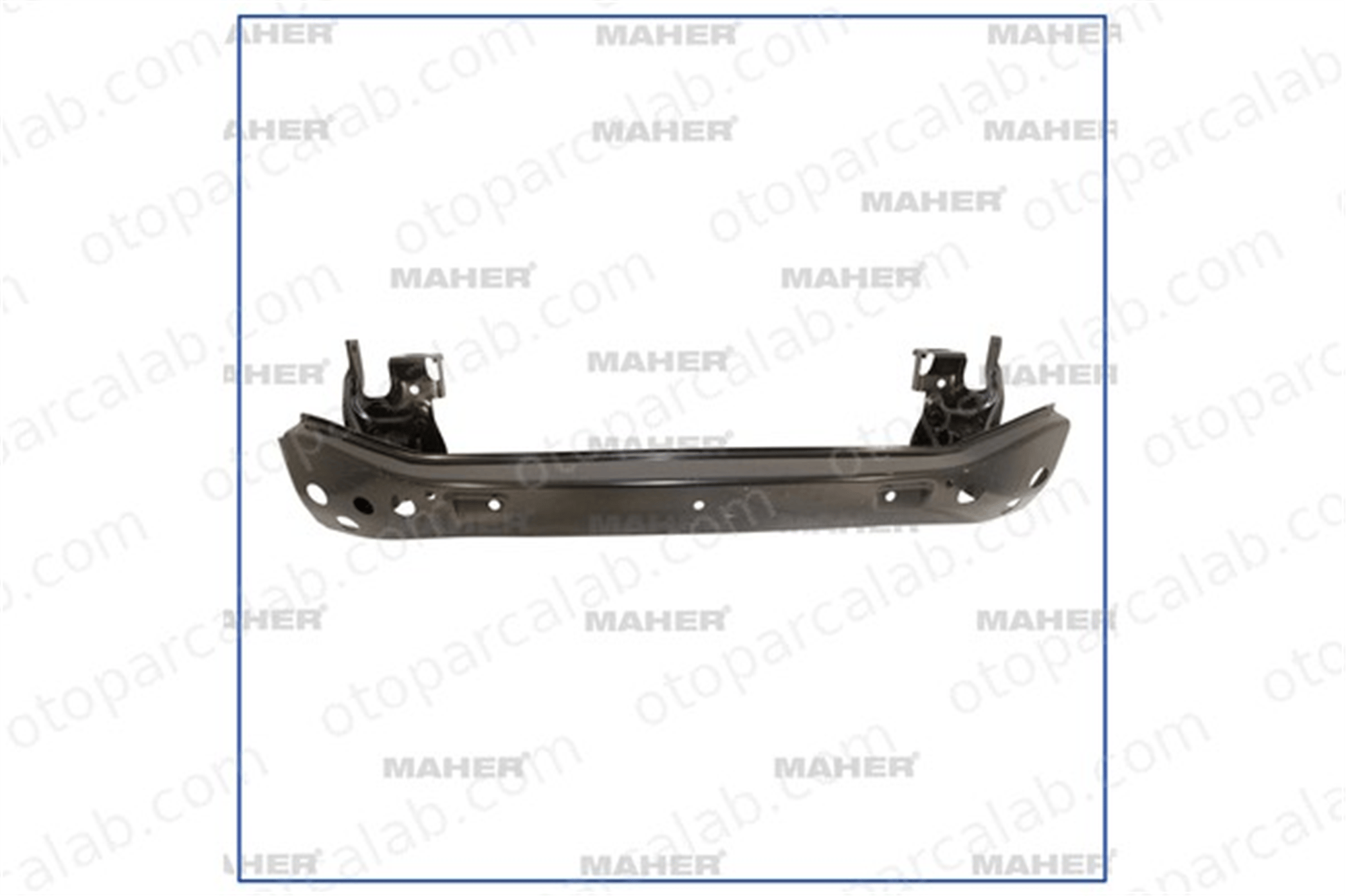 MAHER 35825 Tampon Demiri Ön VW TRANSPORTER T5 Minibüs/Otobüs TRANSPORTER T5 Panelvan/Van 7E0807109D 7E0807109K
