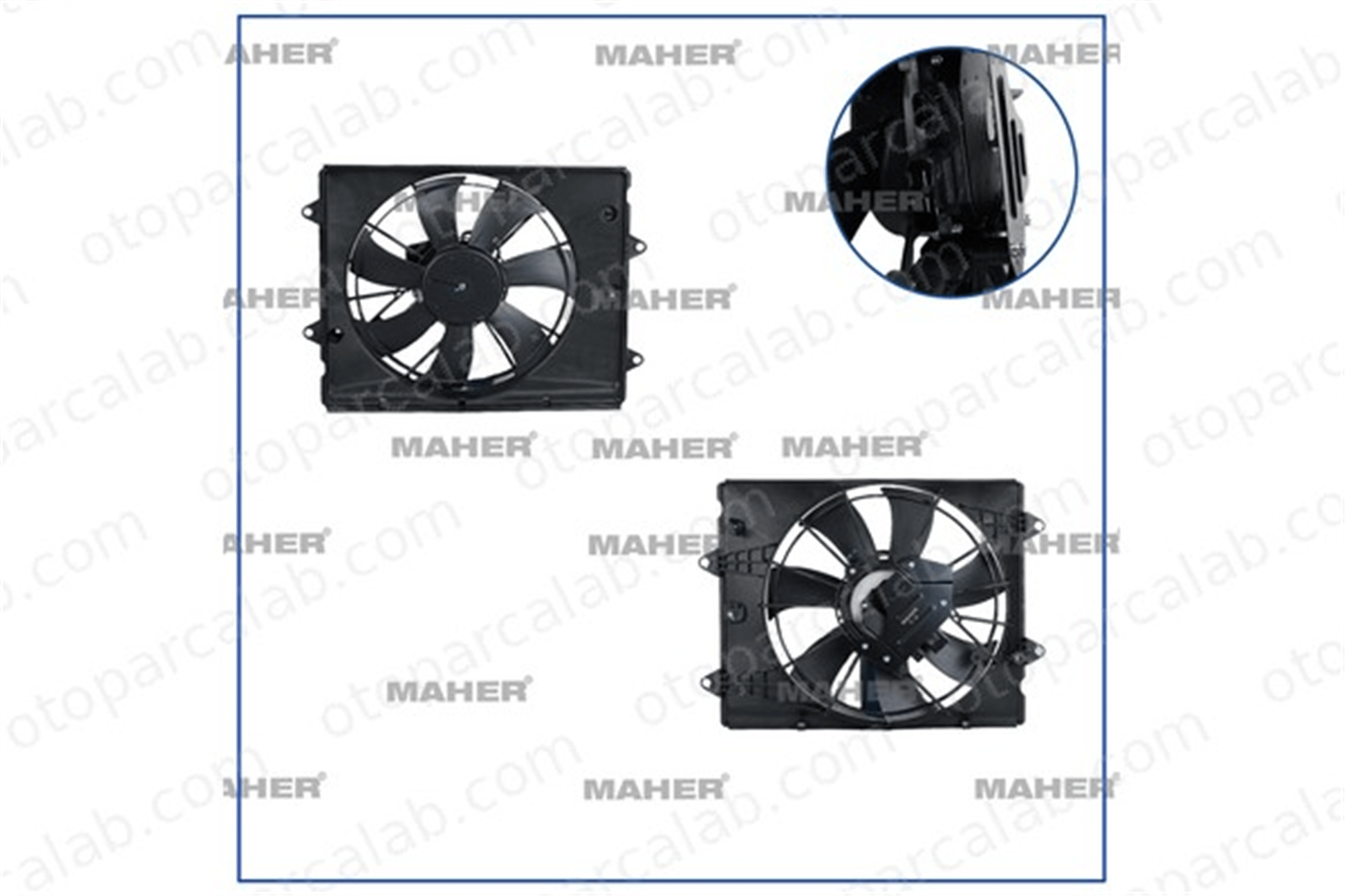 MAHER 36006 Radyatör Fan ve Motoru 190155BAA01