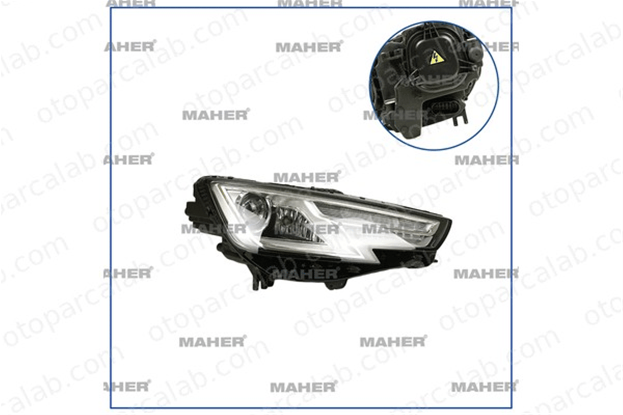 MAHER 36170 Far Sağ AUDI A4 B9 Avant A4 B9 8W0941044