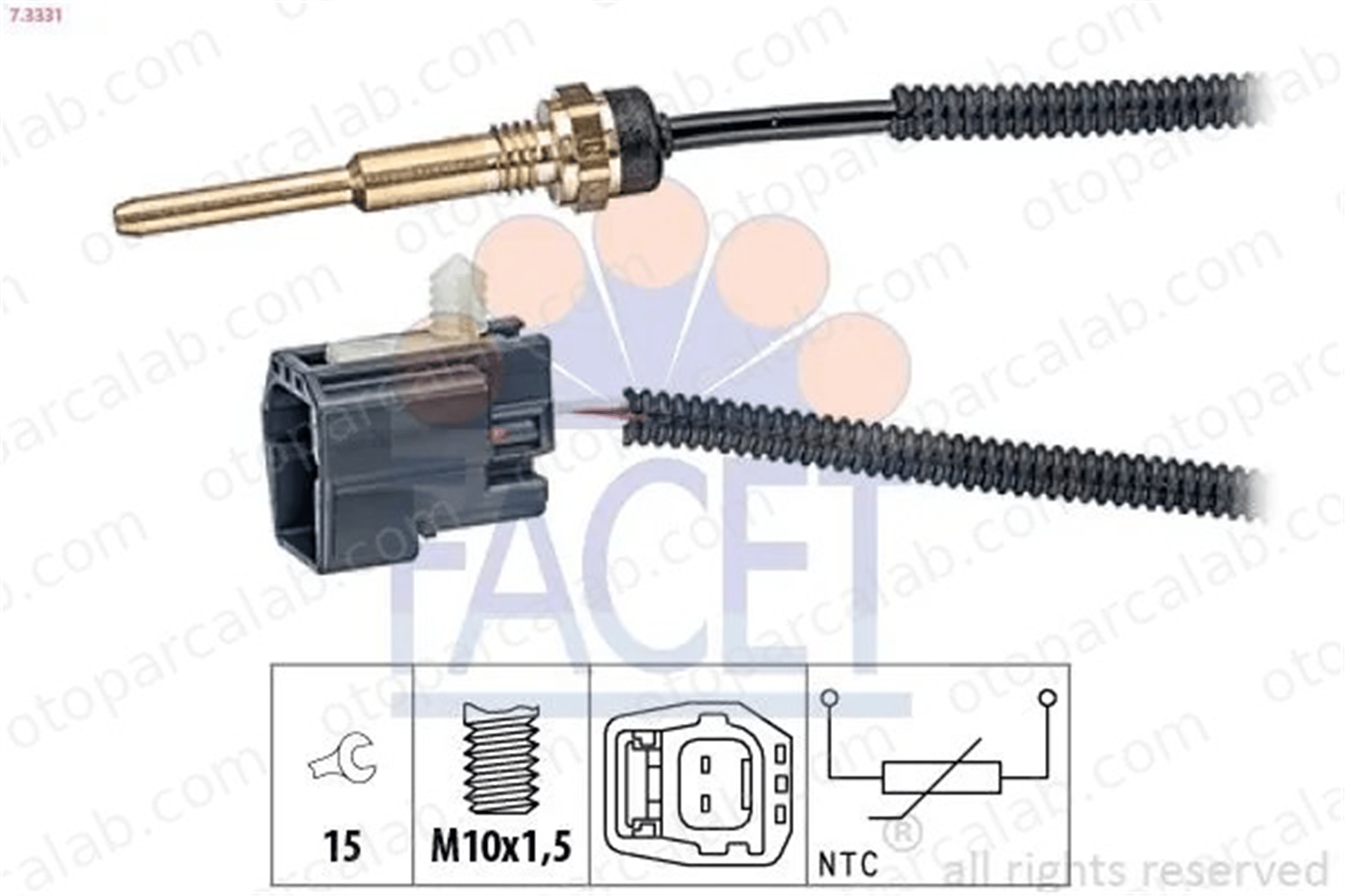 MAHER 36335 Hararet Müşürü FORD TRANSIT Panelvan/Van TRANSIT Platform şasi 9C116G004ED 1096495