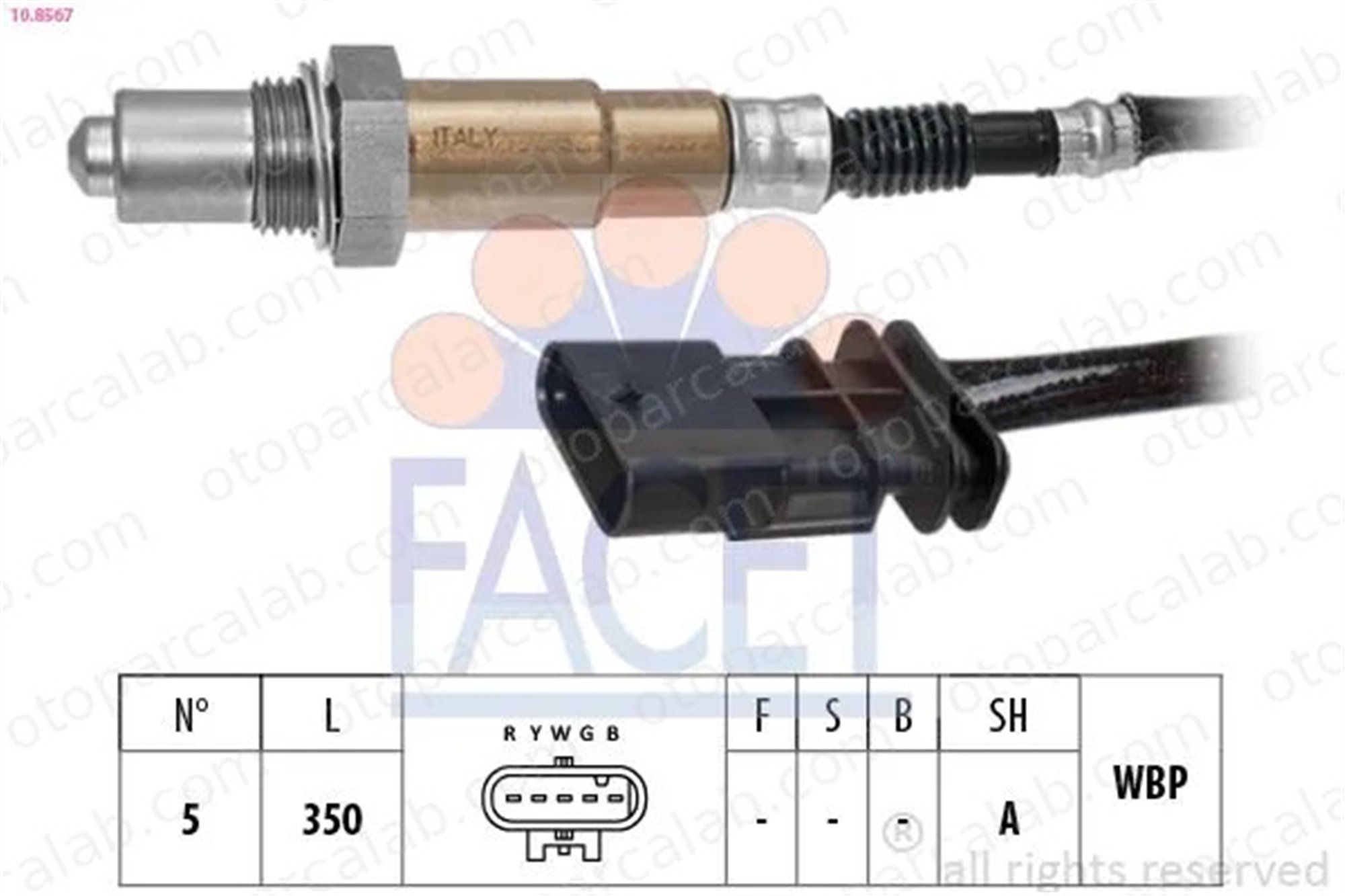 MAHER 37105 Oksijen (Lambda) Sensörü VOLVO XC40 CITROËN C3 AIRCROSS II 9810666880 YL01373380