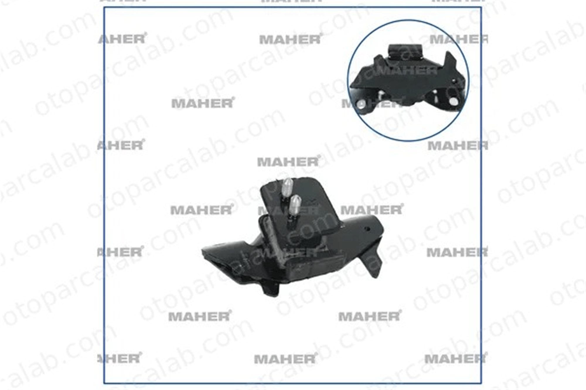 MAHER 37332 Motor Takozu Ön Sağ ISUZU D-MAX II 8982505920 8981832420