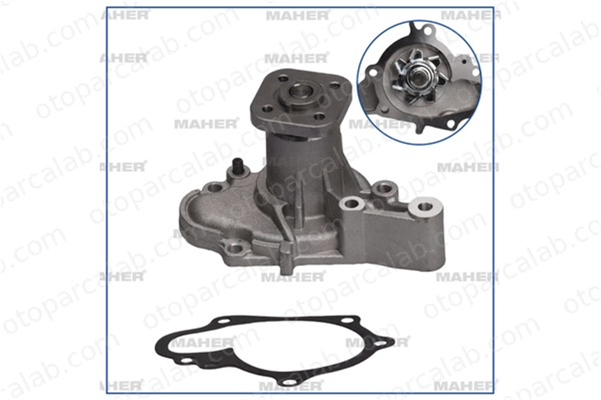 MAHER 38555 Devirdaim Su Pompası HYUNDAI i10 I KIA PICANTO I 2510002566 2431202270