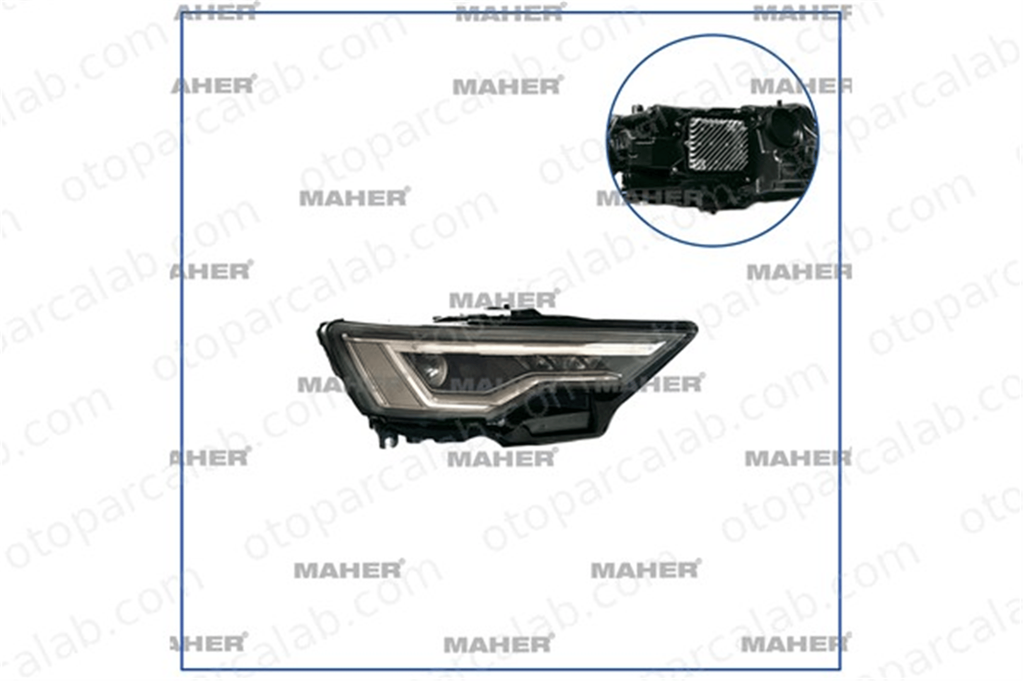 MAHER 38629 Far Sağ AUDI A6 C8 Avant A6 C8 4K0941040 4K0941040E