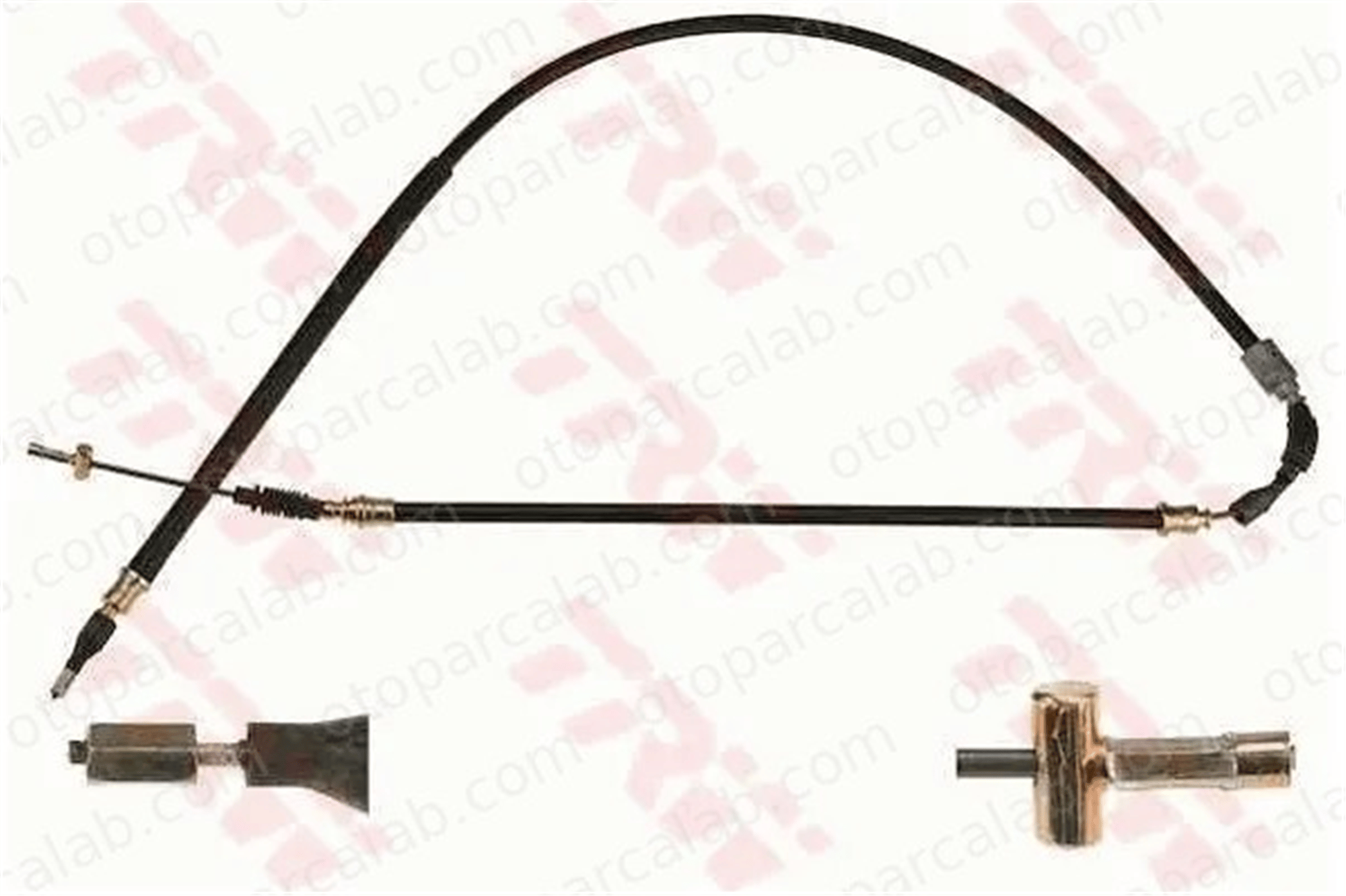 MAHER 50074 El Fren Teli Arka Sol OPEL CORSA C CORSA C Kasa/eğik arka 522447 9191578