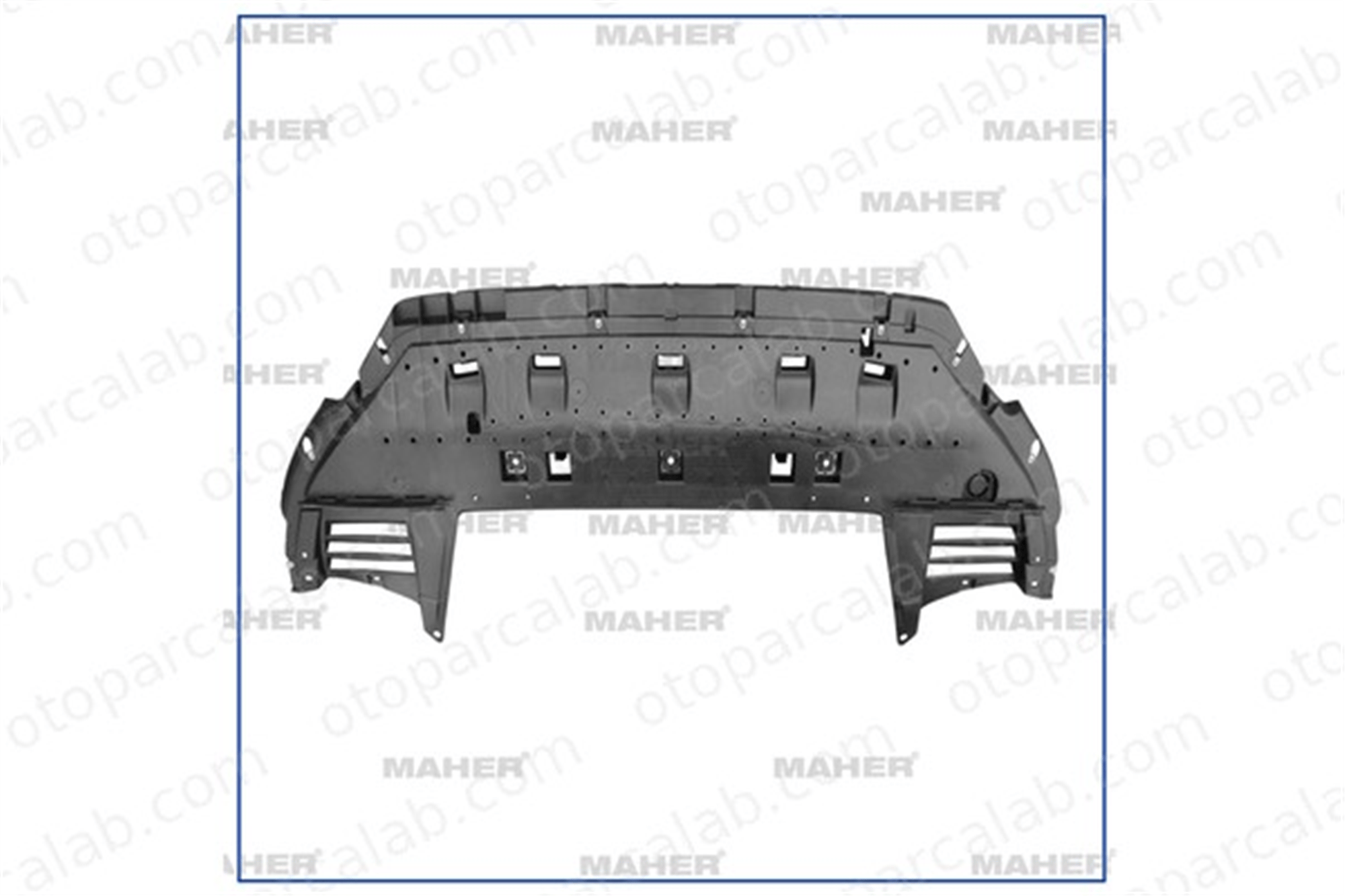 MAHER 50283 Tampon Alt Muhafaza Ön OPEL COMBO Kasa/büyük limuzin PEUGEOT RIFTER 9816809680