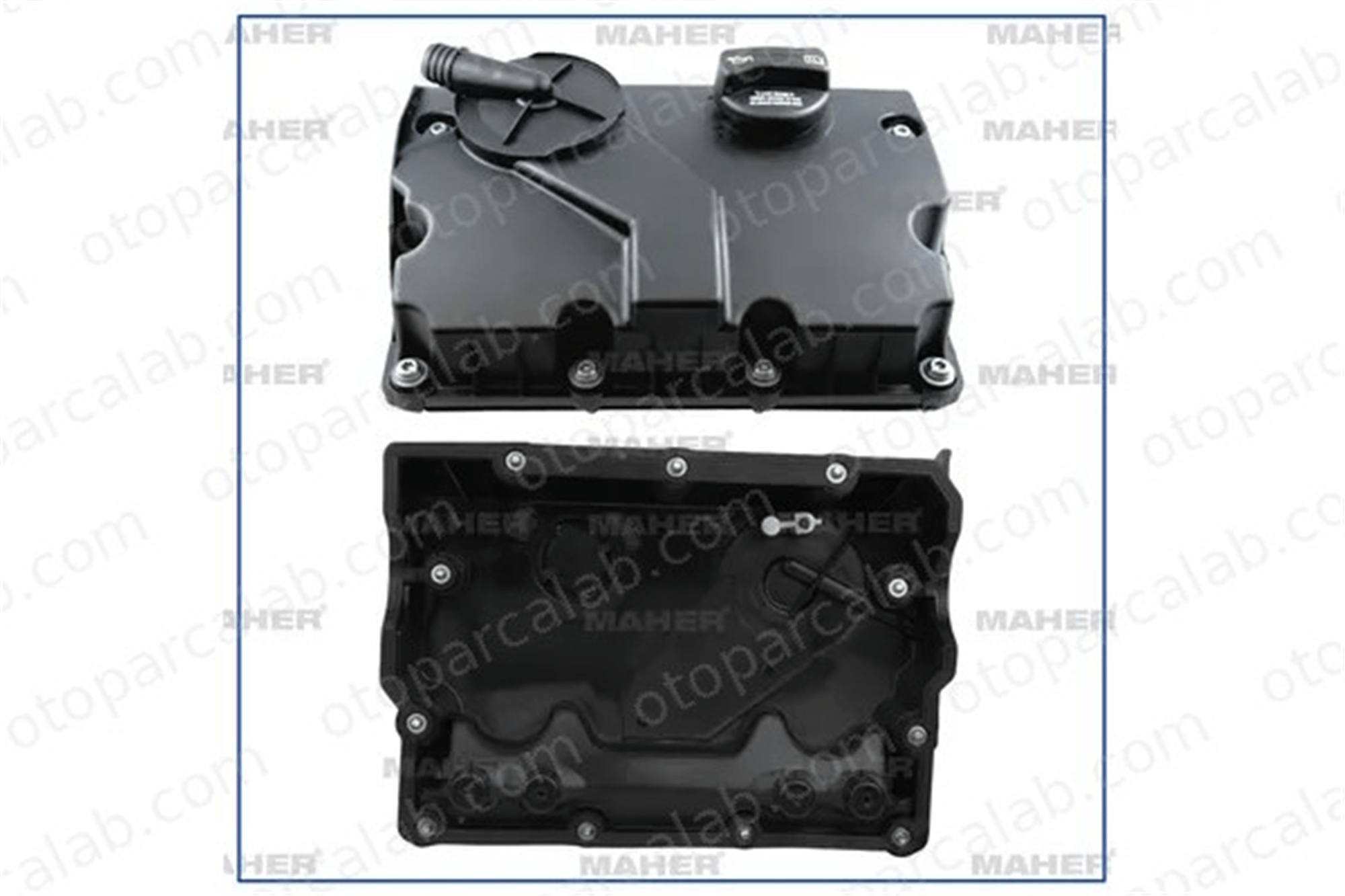 MAHER 50611 Motor Üst Kapağı (Külbütör) SEAT CORDOBA IBIZA III 45103469G 45103469C