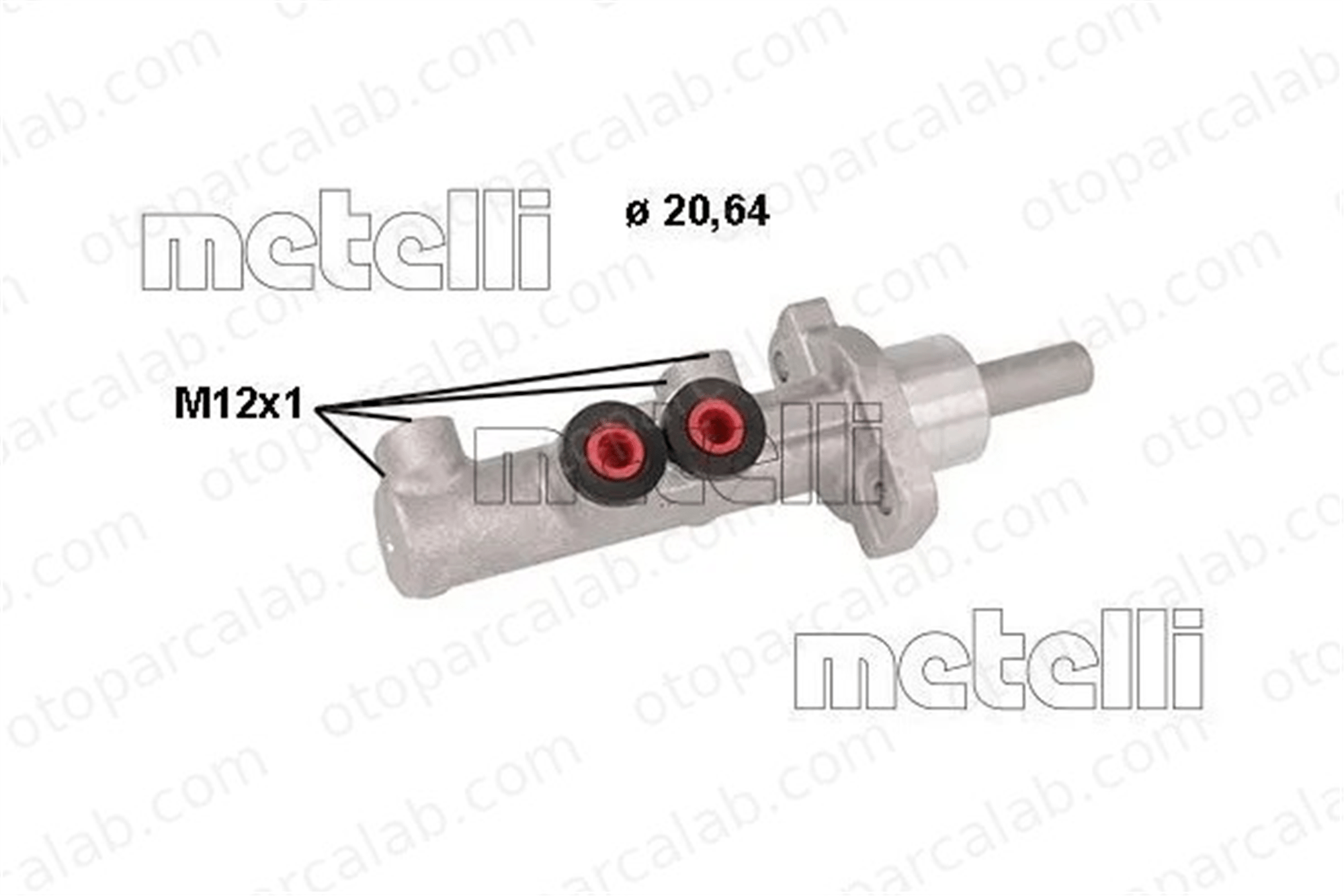 MAHER 51608 Fren Ana Merkez SEAT IBIZA III VW POLO 6Q0611019N