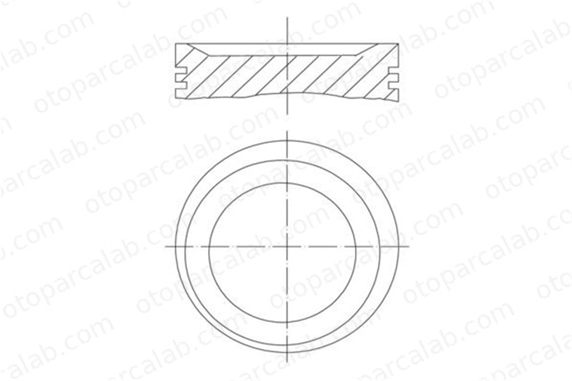 MAHLE 083 10 02 Piston (85.50MM-0.50) BMW 3 Z3 Roadster 083 10 02