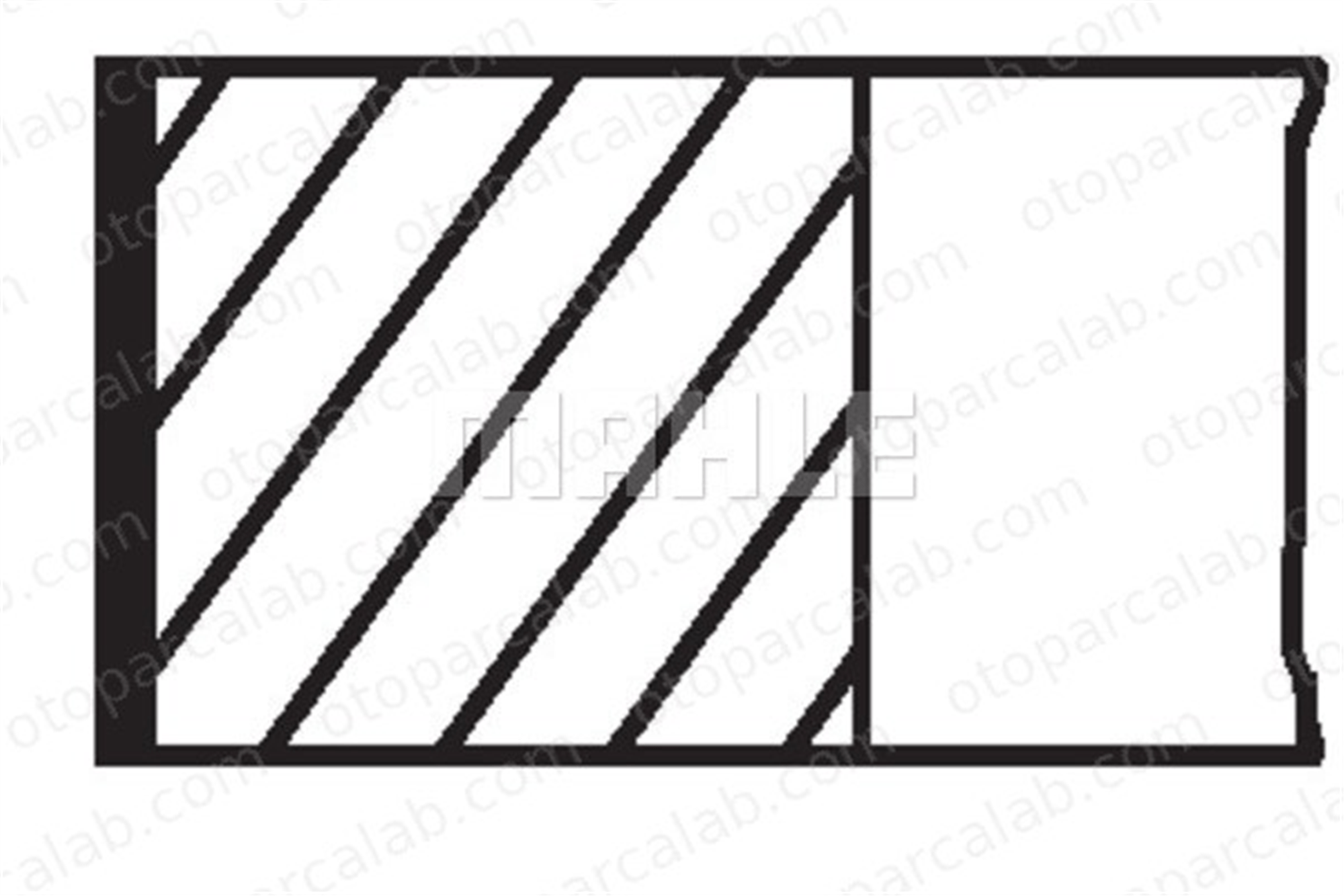 MAHLE 629 20 V0 Segman (79.00MM-STD) OPEL COMBO Kasa/büyük limuzin COMBO Tour 94381709 630546