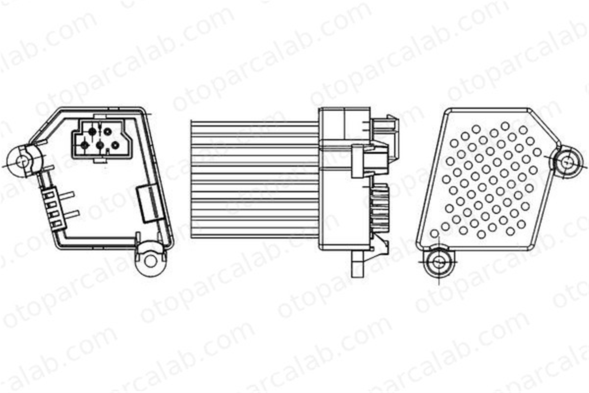 MAHLE ABR 33 000S Kalorifer Rezistansı BMW 3 3 Touring 64116923204 6929486