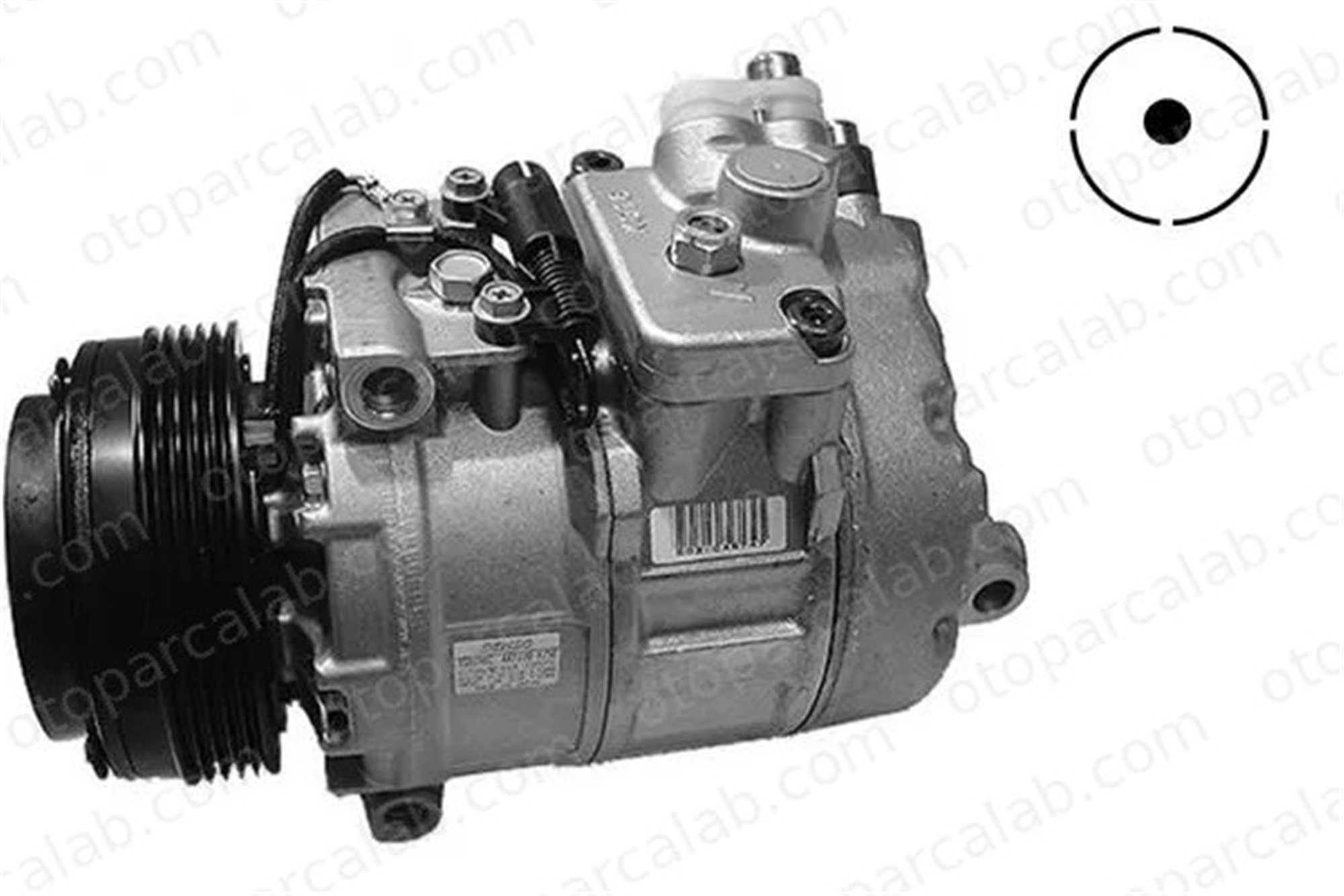 MAHLE ACP 1162 000S Klima Kompresörü BMW 5 3 64526914370 6904014