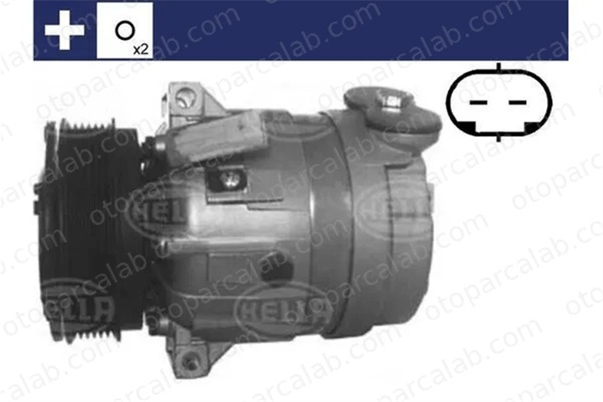 MAHLE ACP 320 000S Klima Kompresörü OPEL VECTRA B VECTRA B Station wagon 1854144 5475792