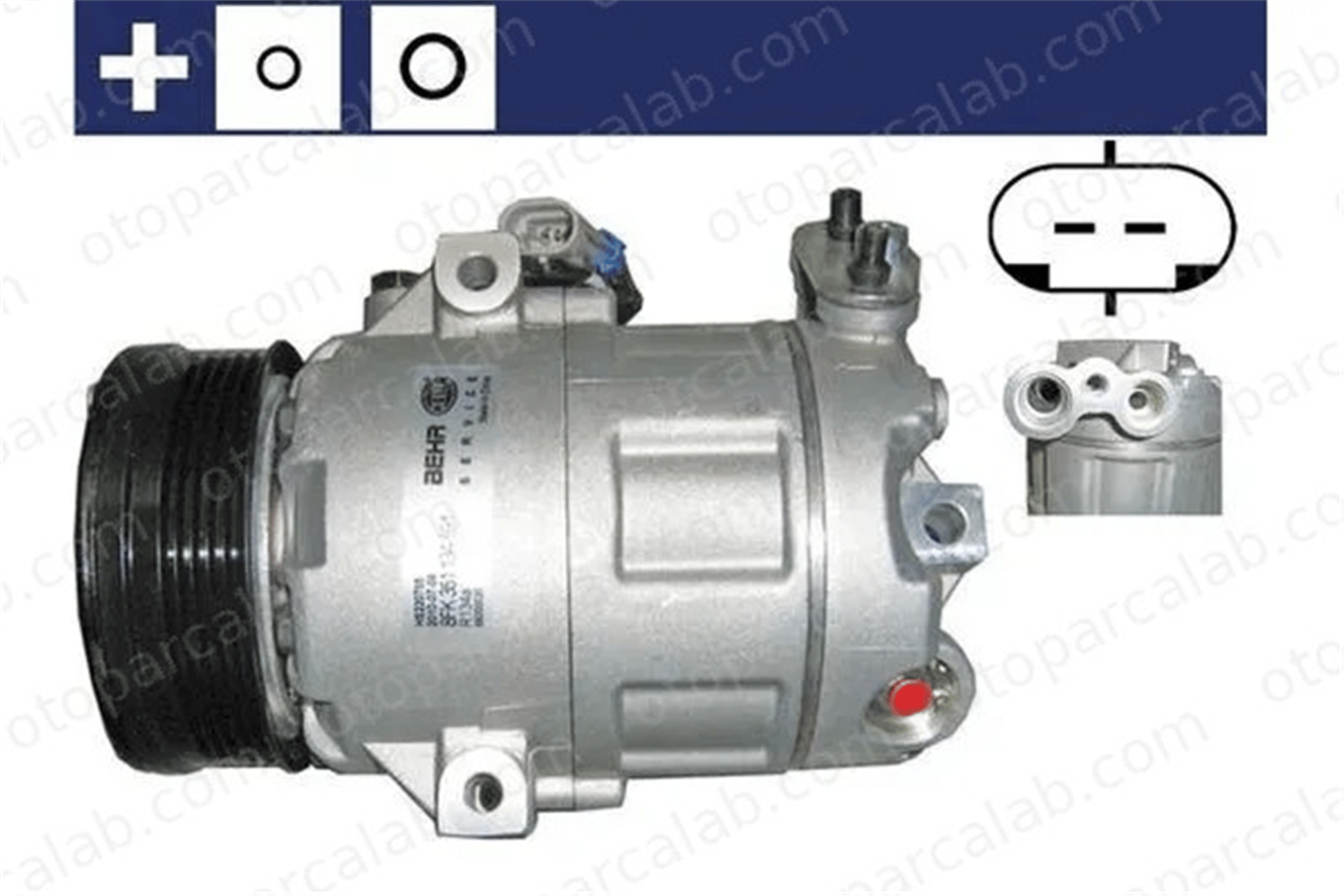 MAHLE ACP 62 000S Klima Kompresörü OPEL ASTRA G Station wagon ASTRA G Sedan 1854102 9196952