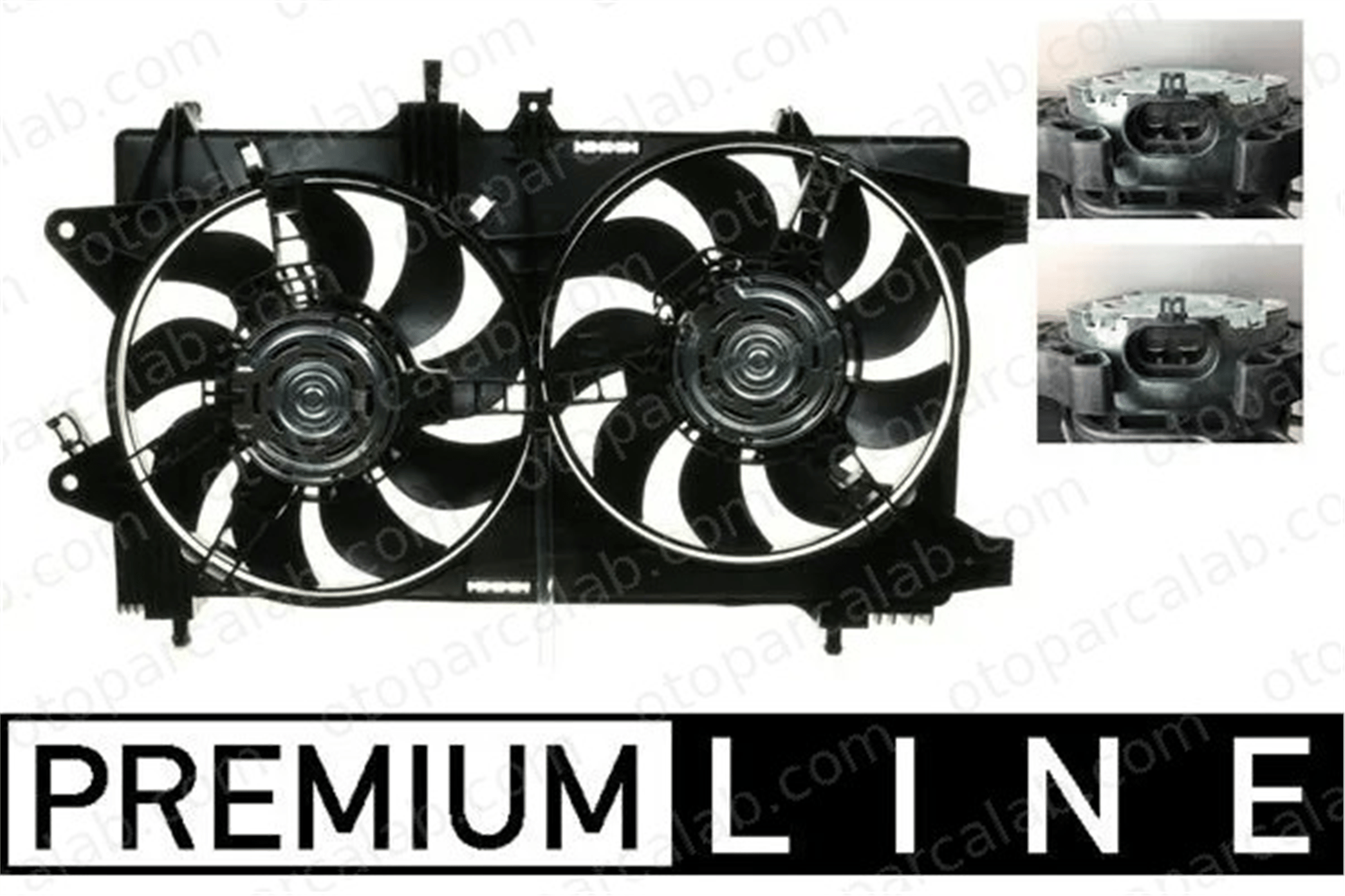 MAHLE CFF 245 000P Radyatör Fan ve Motoru LANCIA MUSA YPSILON 51753623 51740317