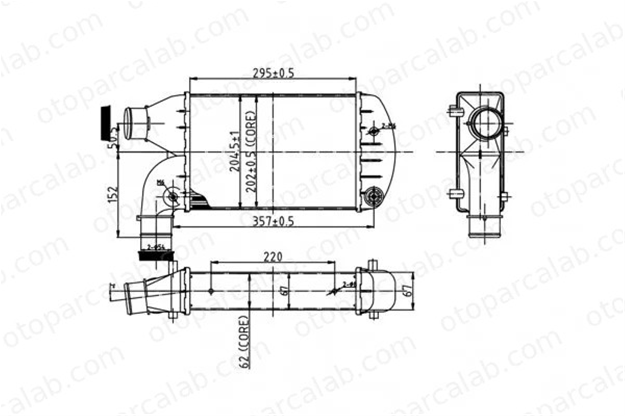 MAHLE CI 420 000S Turbo Radyatörü LANCIA DEDRA FIAT BRAVO I 76264414 60809353