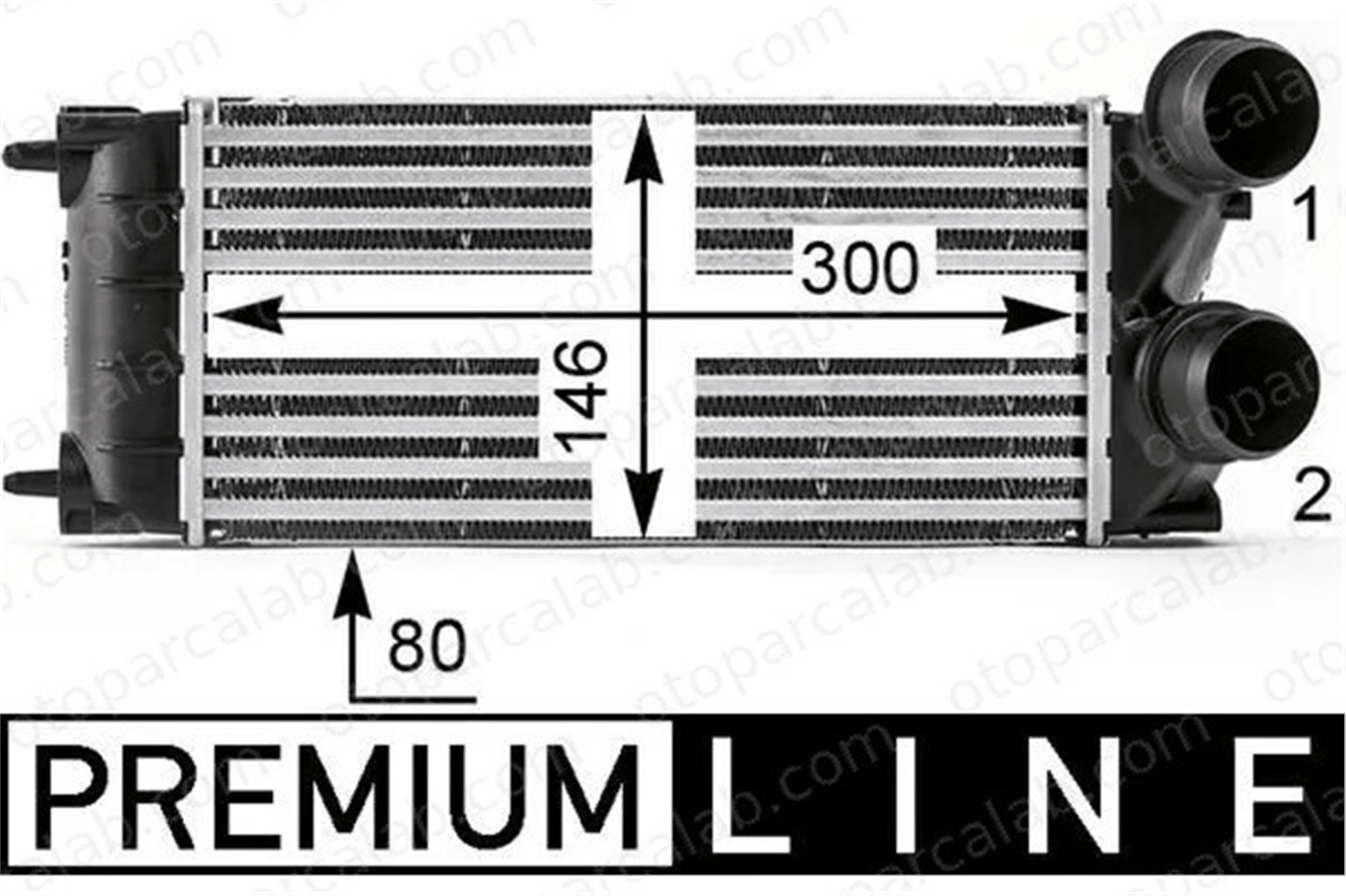 MAHLE CI 528 000P Turbo Radyatörü CITROËN BERLINGO Kasa/büyük limuzin BERLINGO MULTISPACE 384N9 0384N9