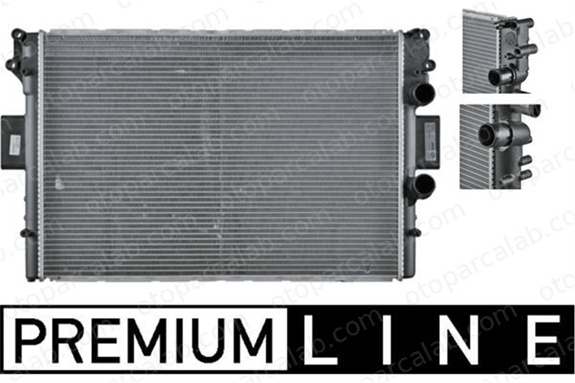 MAHLE CR 1106 000P Su Radyatörü IVECO DAILY III Platform şasi DAILY III Panelvan/Van 253102D110 46810779