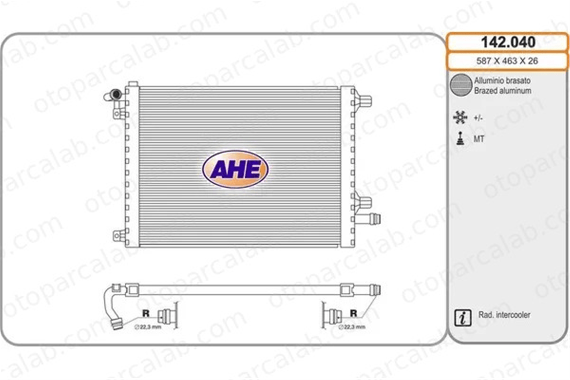 MAHLE CR 1123 000S Su Radyatörü MINI MINI MINI COUNTRYMAN CR1123000S 17117535099