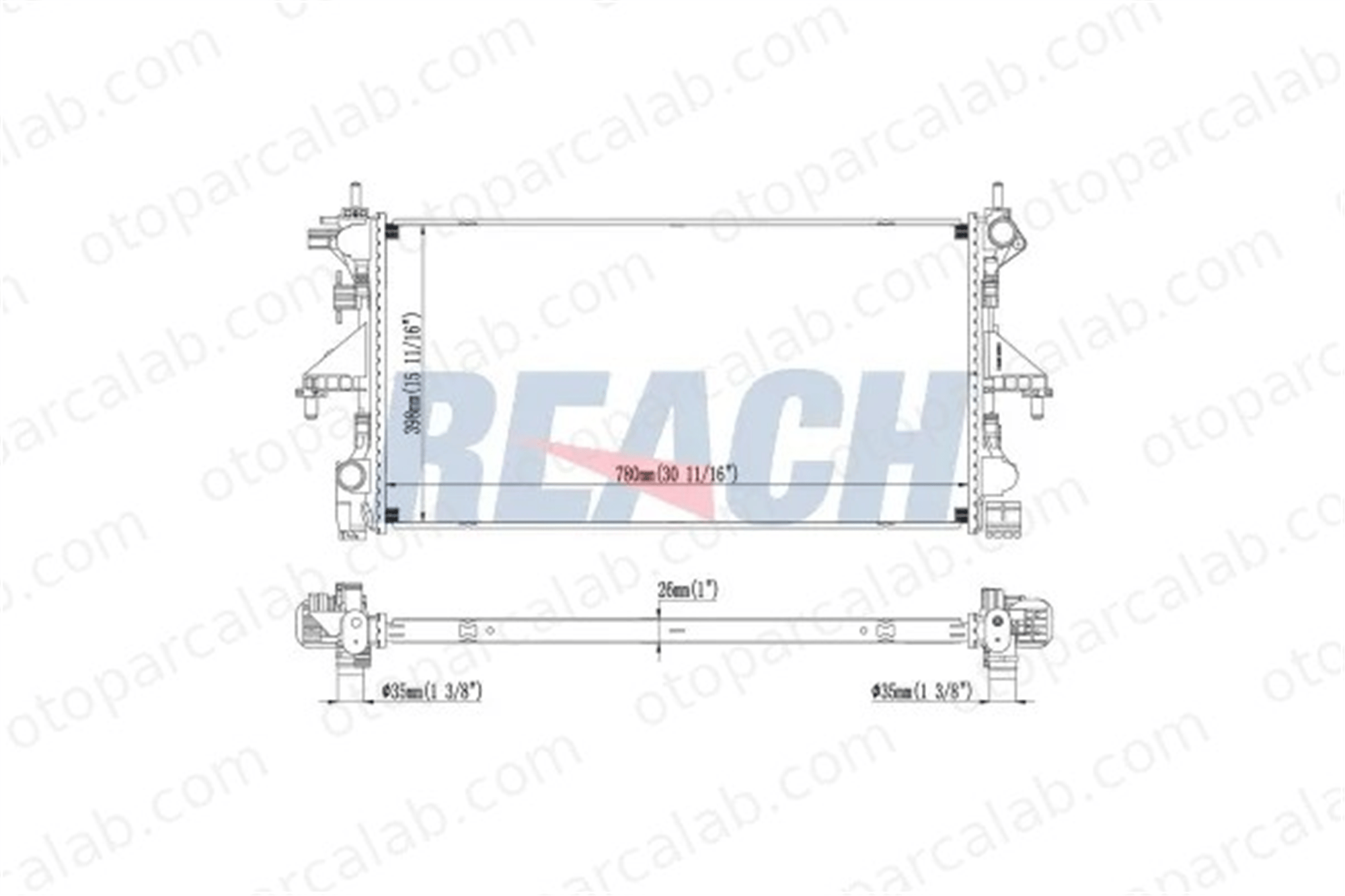 MAHLE CR 1956 000P Su Radyatörü PEUGEOT 208 I FIAT DUCATO Panelvan/Van 1617117280 1382421080