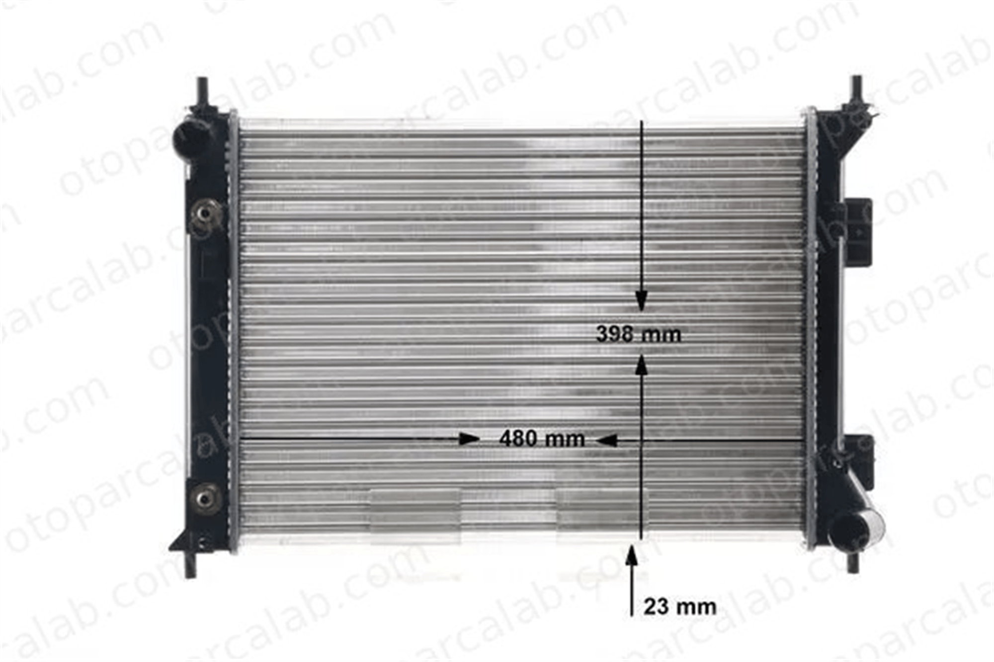MAHLE CR 2107 000S Su Radyatörü HYUNDAI ix20 KIA VENGA 253100U050 253101R050