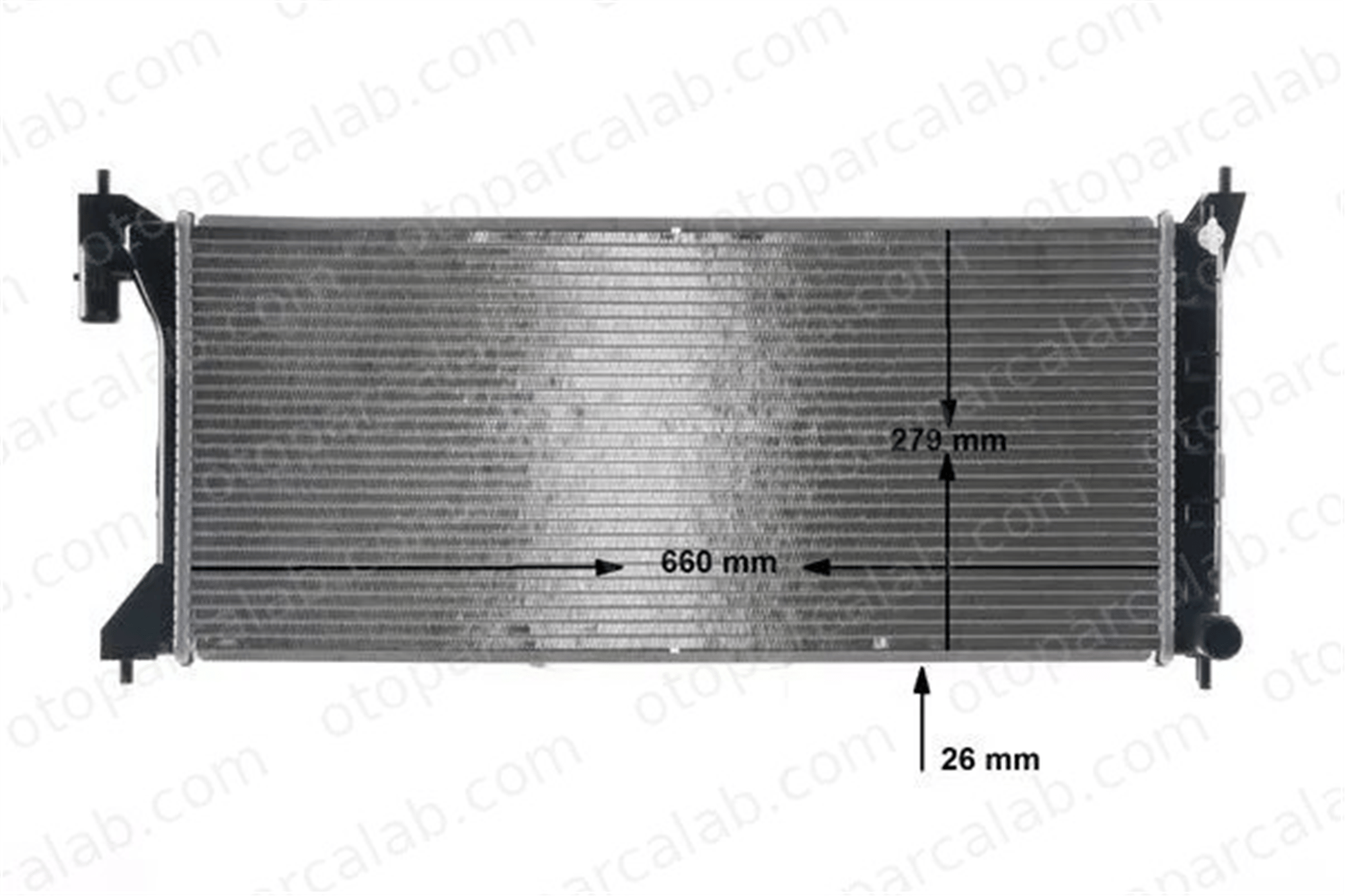 MAHLE CR 2245 000S Su Radyatörü OPEL AGILA SUZUKI IGNIS II 17700 79J10