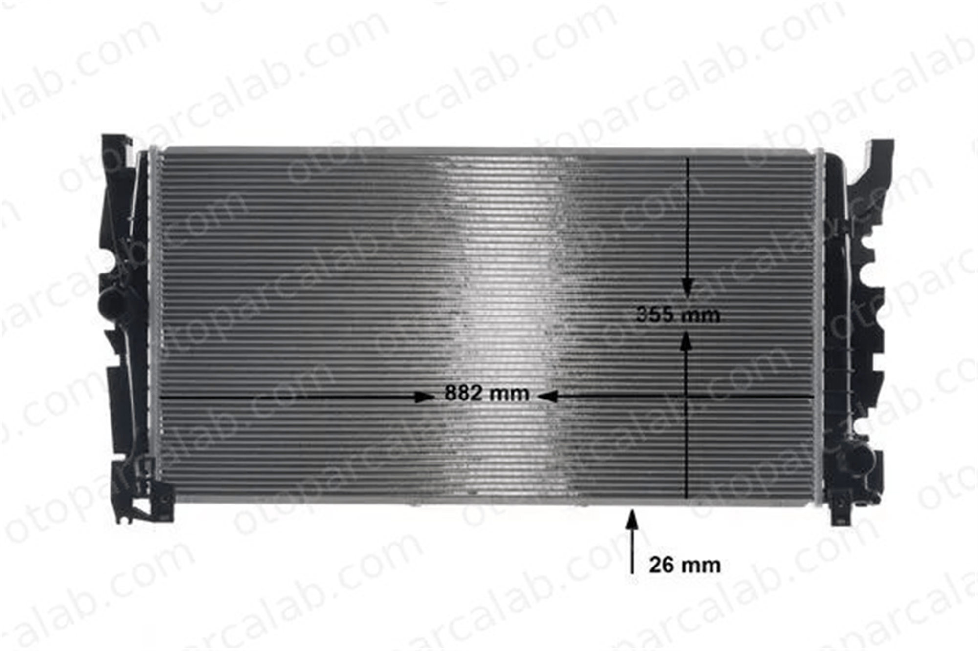 MAHLE CR 2323 000S Su Radyatörü MINI MINI COUNTRYMAN BMW 2 Active Tourer 1640028180 17117643331