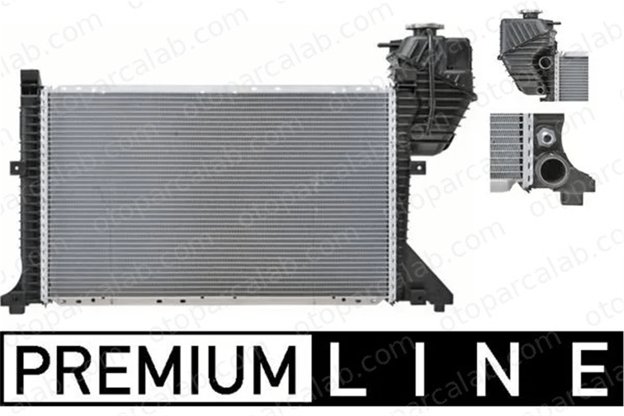 MAHLE CR 711 000P Su Radyatörü MERCEDES-BENZ SPRINTER 3-t Minibüs/Otobüs SPRINTER 3-t Panelvan/Van 9801253980 5104117AA
