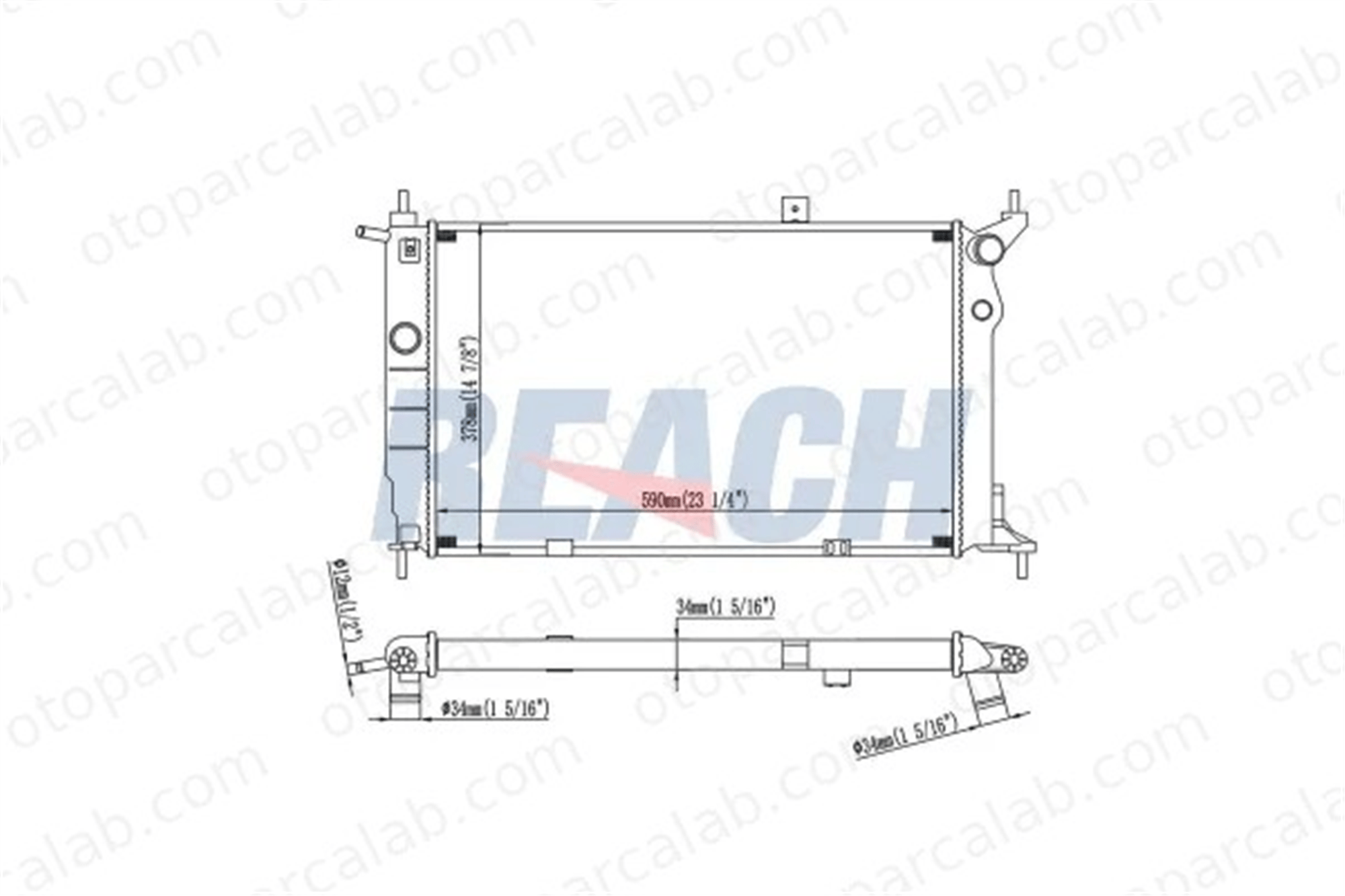 MAHLE CR 9 000S Su Radyatörü OPEL ASTRA F Station wagon ASTRA F 52455009 1300116
