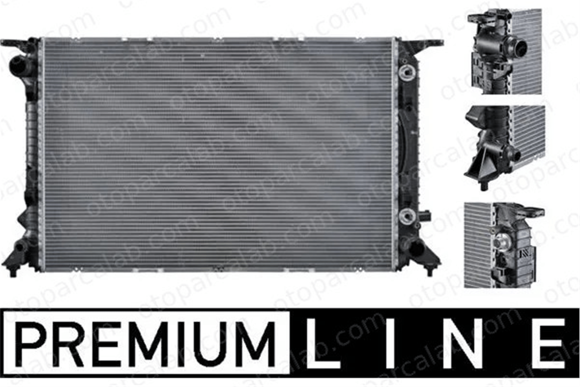 MAHLE CR 912 000P Su Radyatörü AUDI A6 C7 A6 C7 Avant 8K0121251AA 8K0121251AL