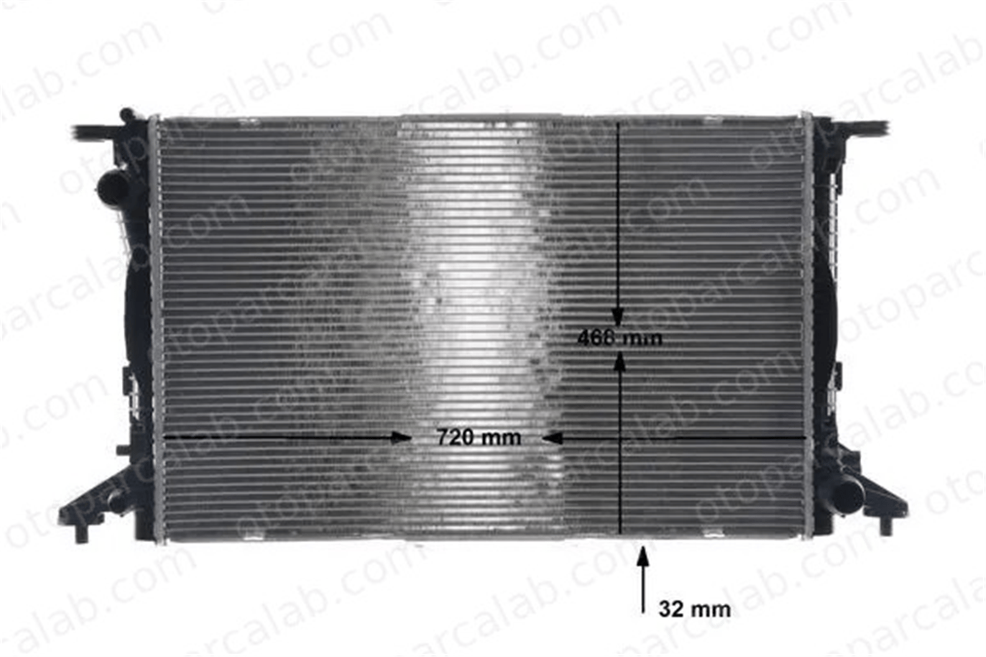 MAHLE CR 960 000S Su Radyatörü AUDI Q7 A5 16400 54630