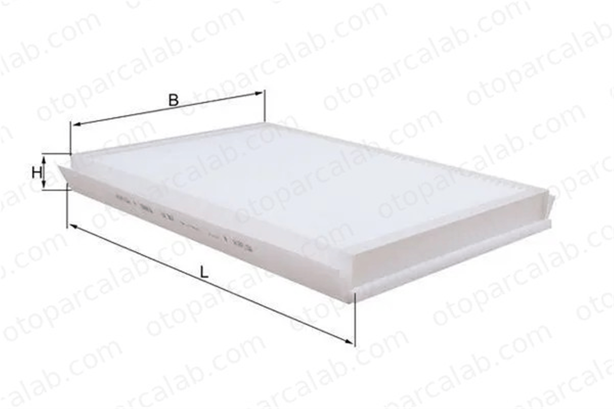 MAHLE LA 307 Polen Filtresi MERCEDES-BENZ SPRINTER 3,5-t Panelvan/Van SPRINTER 3,5-t Platform şasi 2E0819638A 2E0819638