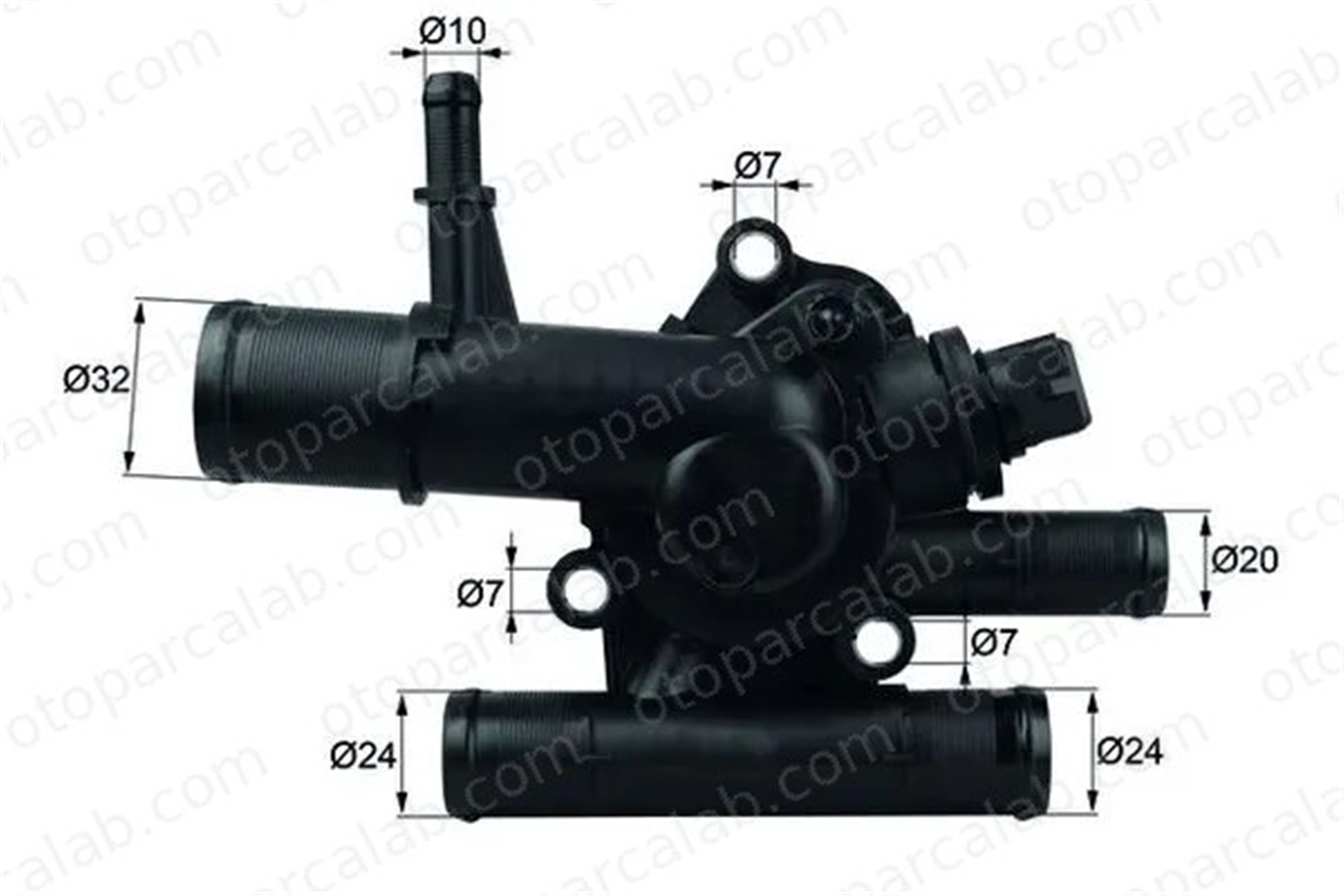 MAHLE TI 217 83 Termostat RENAULT TRAFIC II Panelvan/Van NISSAN PRIMASTAR Minibüs/Otobüs TI21783 1106100Q0C