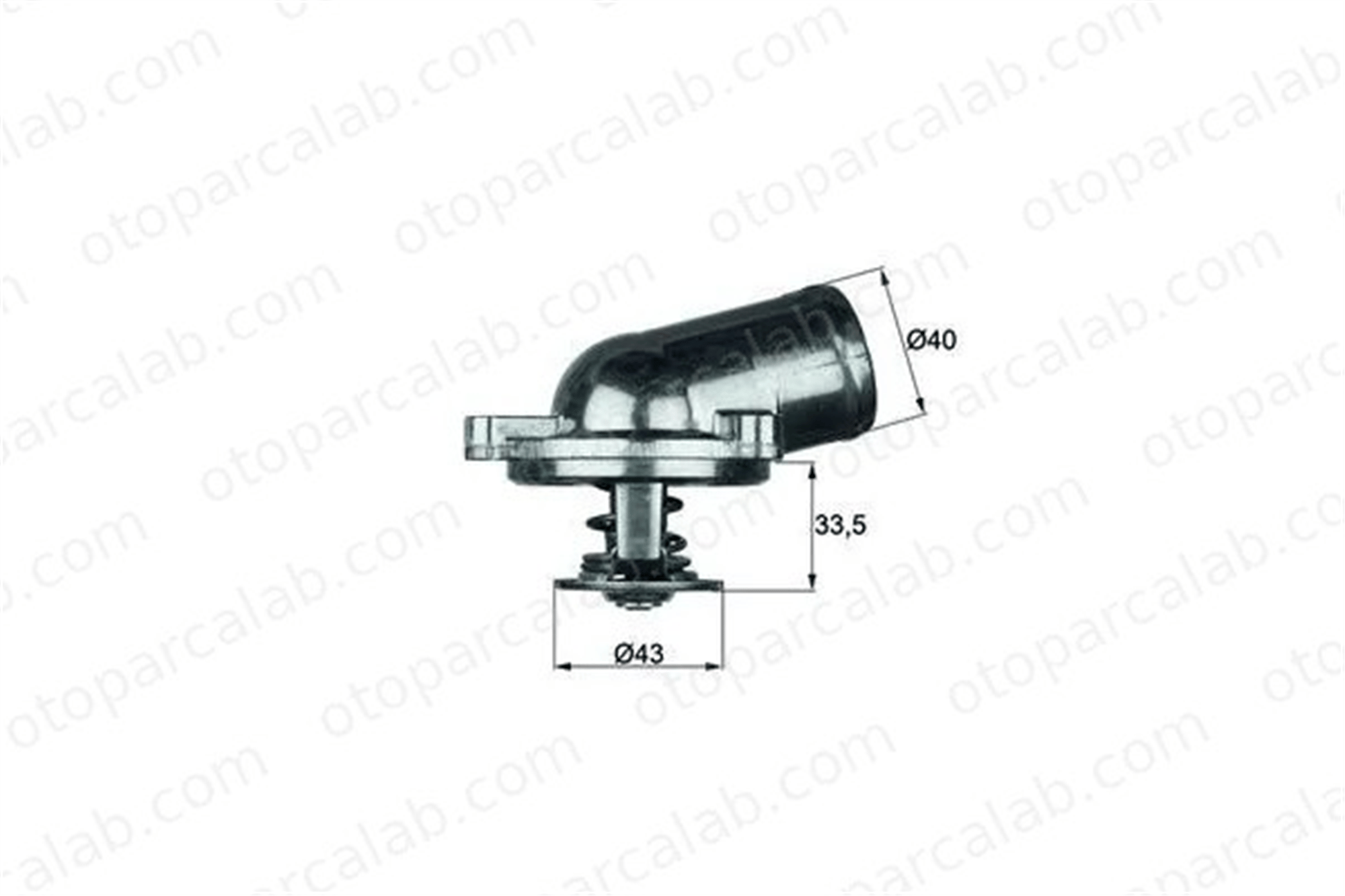 MAHLE TI 22 71 Termostat Gövdesi MERCEDES-BENZ C-SERISI C-SERISI T-Model