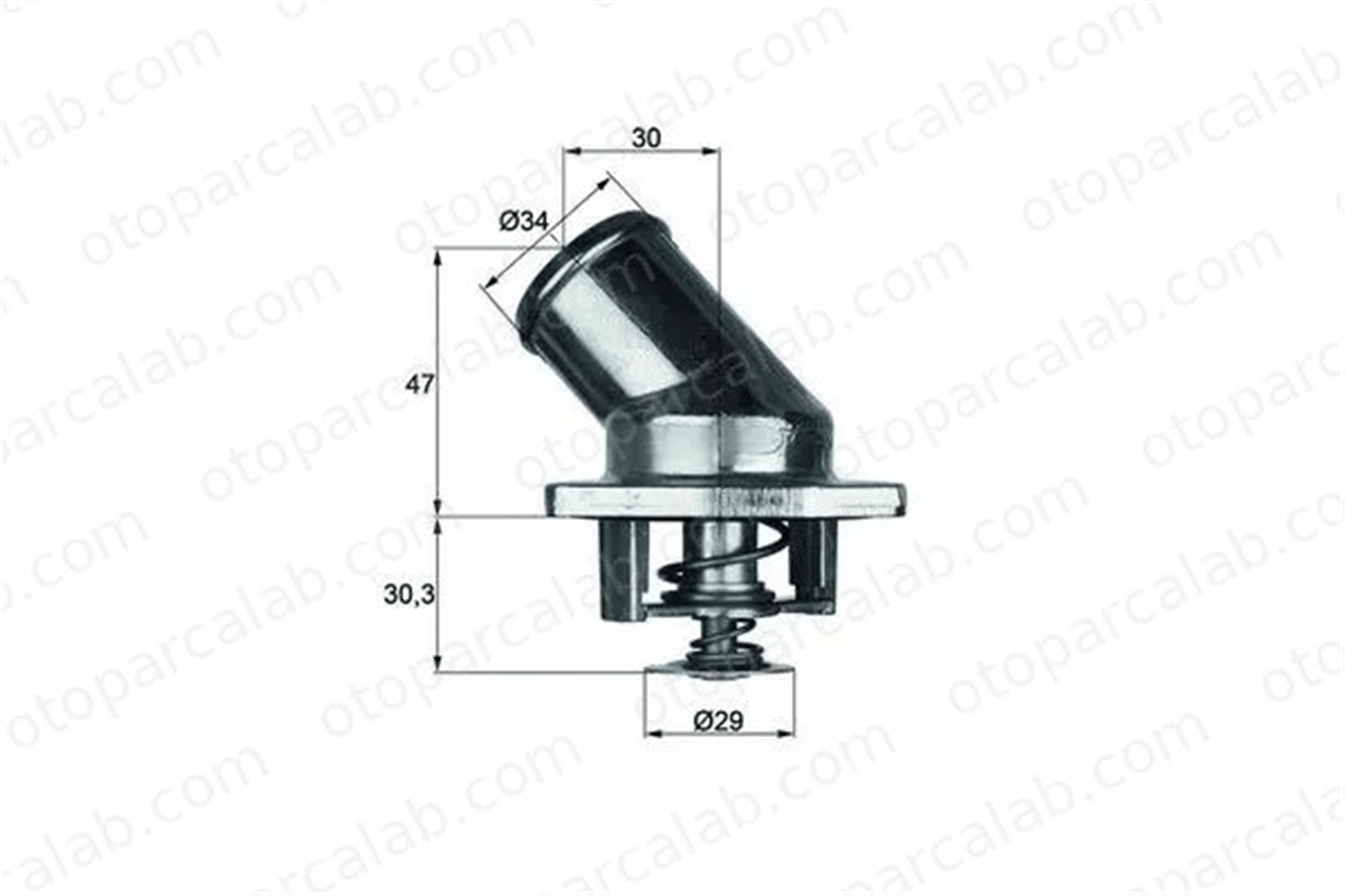 MAHLE TI 3 87 Termostat DAEWOO ESPERO ARANOS 1338069 90486128