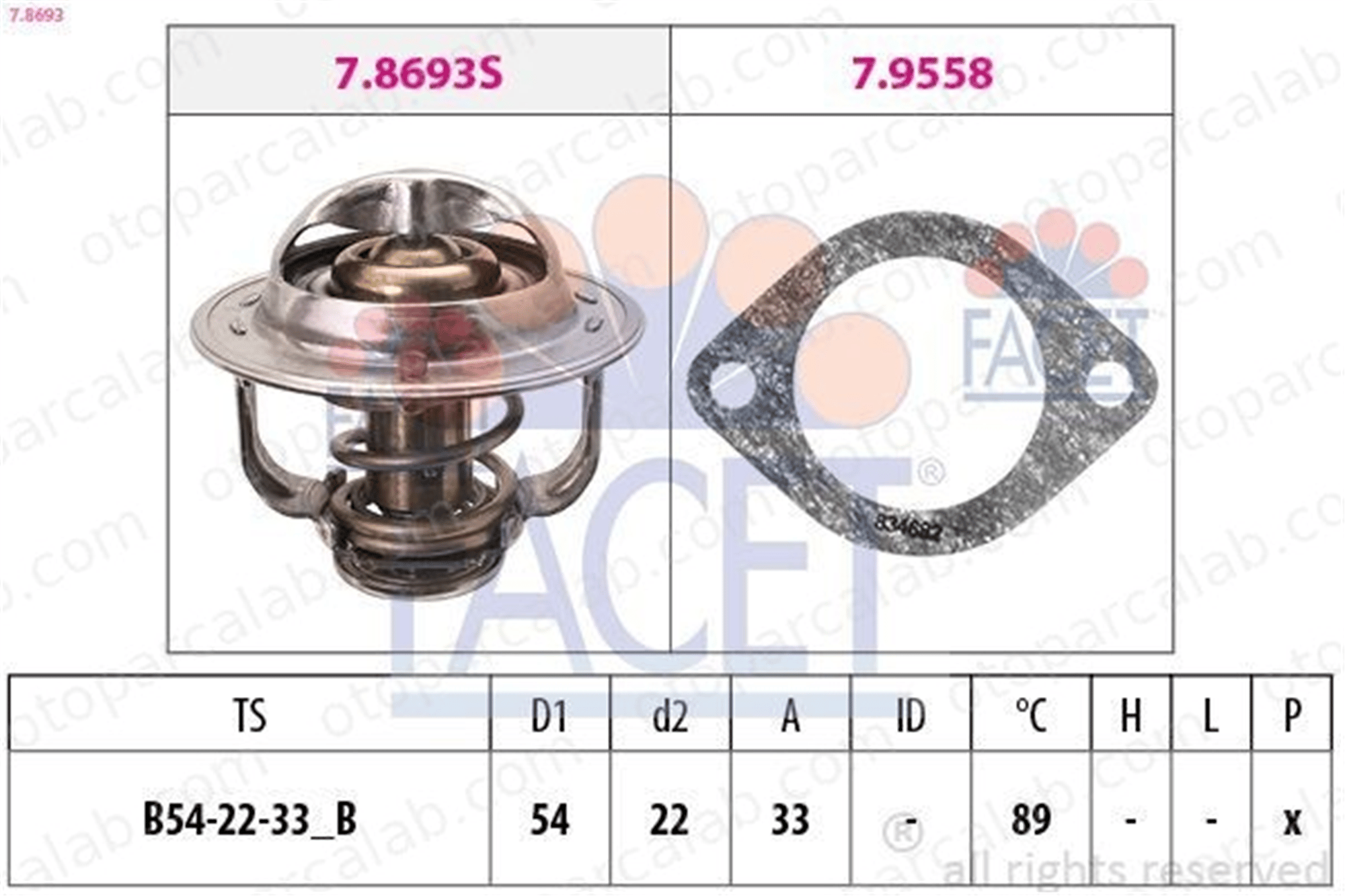 MAHLE TX 120 89D Termostat 89 °C OPEL ASTRA H ASTRA H GTC 1338724 97388357