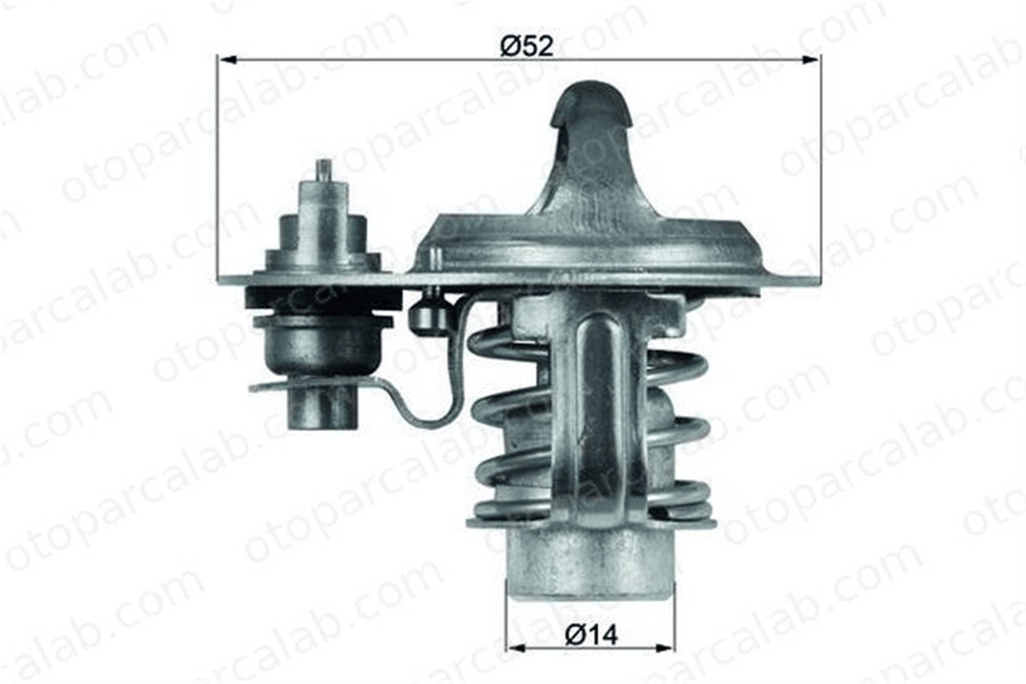 MAHLE TX 76 88D Termostat 88 °C MAZDA B-SERIE MX-5 II 1338056 K71015171