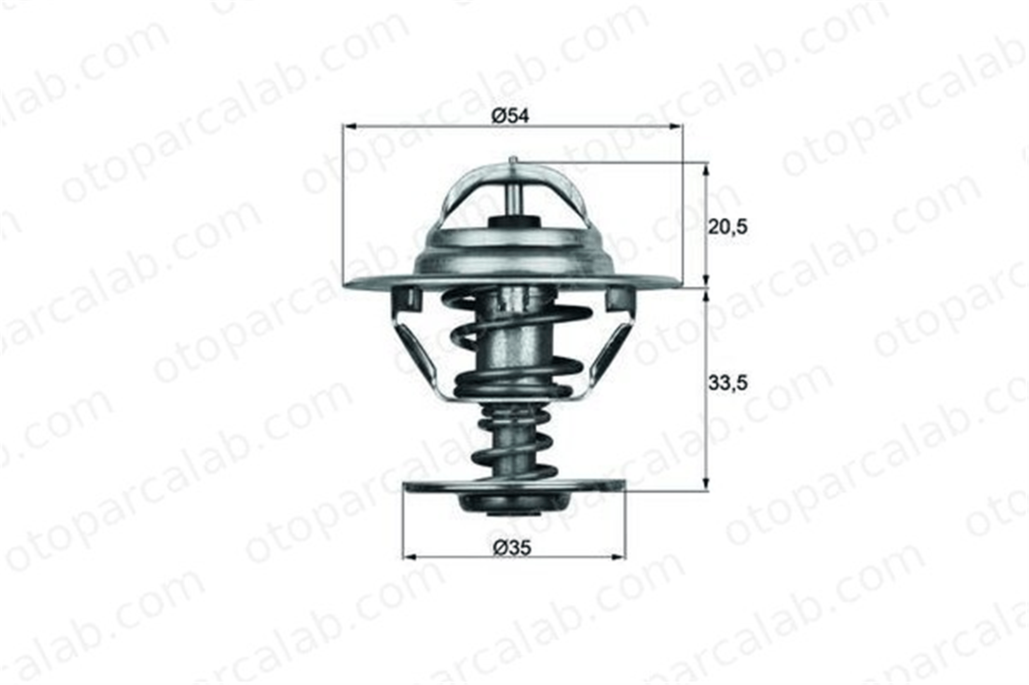MAHLE TX 8 83D Termostat 83 °C JAGUAR XJ ISUZU MIDI Panelvan/Van 59121113B 059121113B