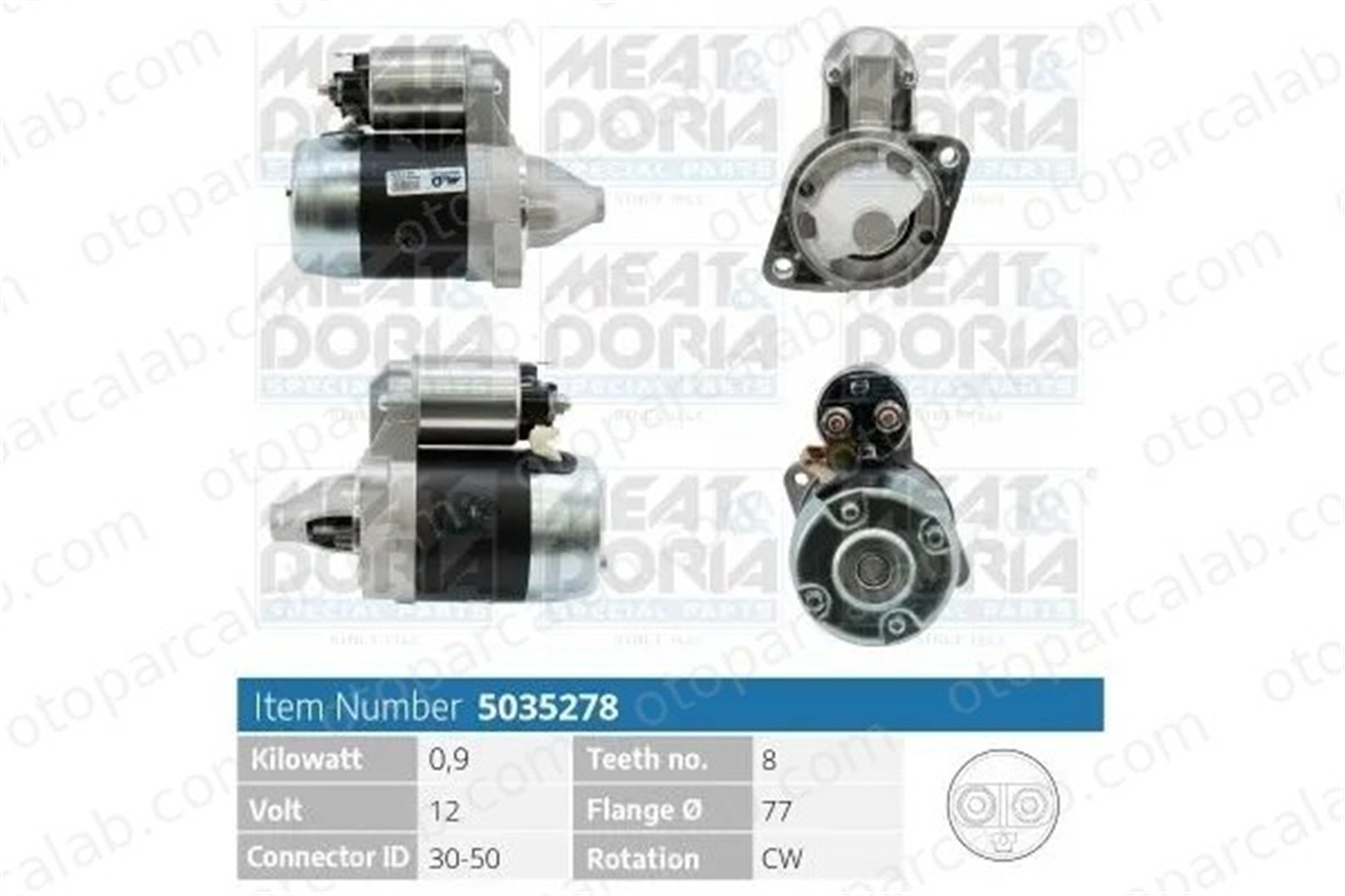 MANDO BN3610021740 Marş Dinamosu MITSUBISHI L 300 III Minibüs/Otobüs SPACE WAGON 3610021740 3610021730