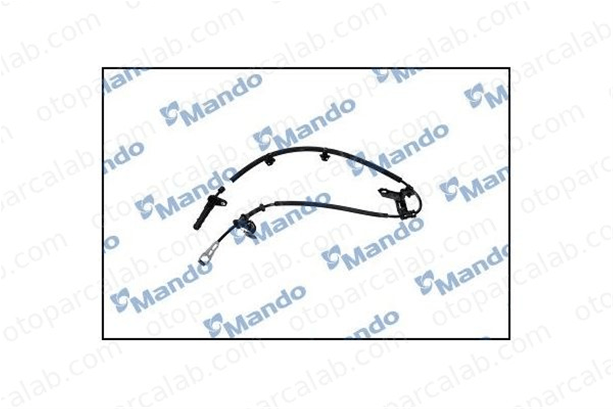 MANDO MBA010531 Abs Sensörü Arka Sol HYUNDAI H100 Platform şasi PORTER Platform şasi 956804F730