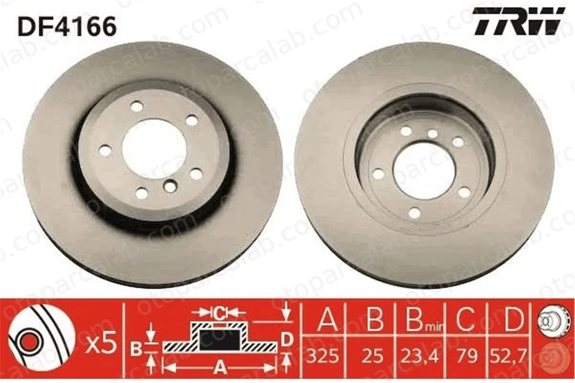 MANDO MBC035433 Fren Disk Ayna Ön Sağ ve Sol BMW 3 3 Touring 1166071 34101166071