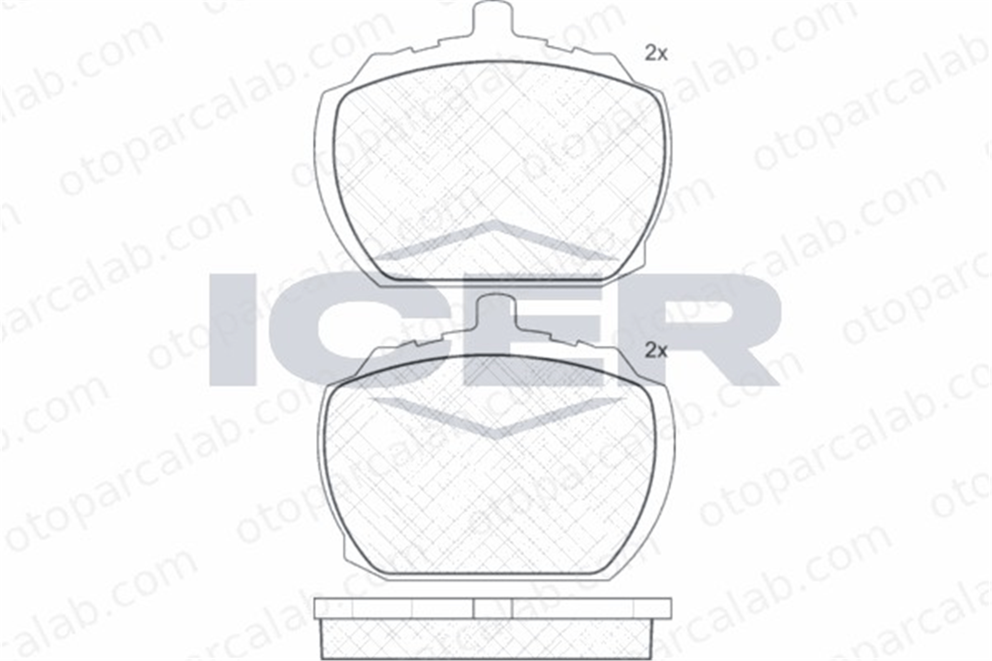 MANDO MBF015054 Fren Disk Balata Ön FORD TRANSIT Minibüs/Otobüs TRANSIT Panelvan/Van RTC3261 1571569