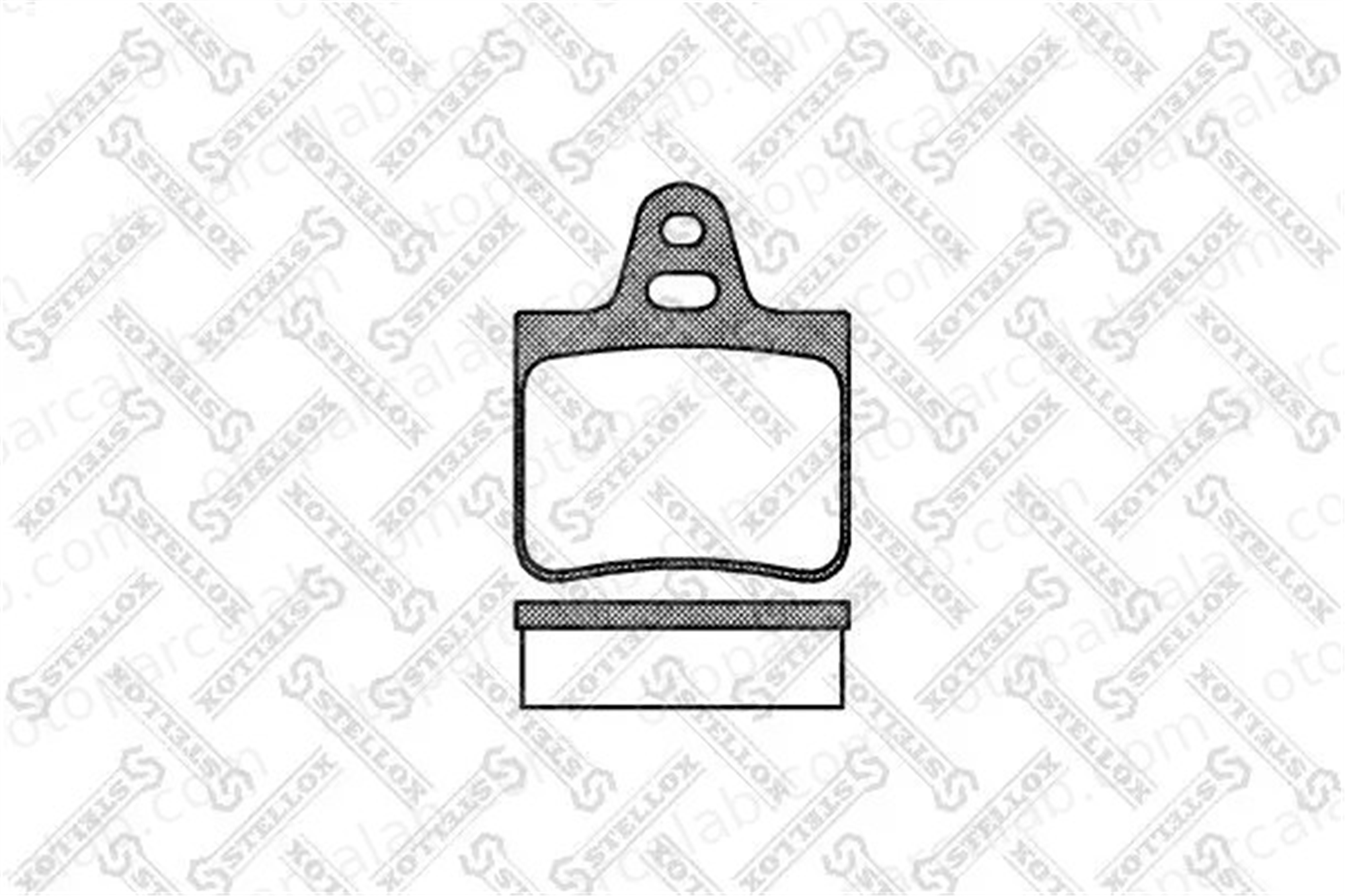 MANDO MBF015466 Fren Disk Balata Arka CITROËN BX BX Break MBF015466 425172