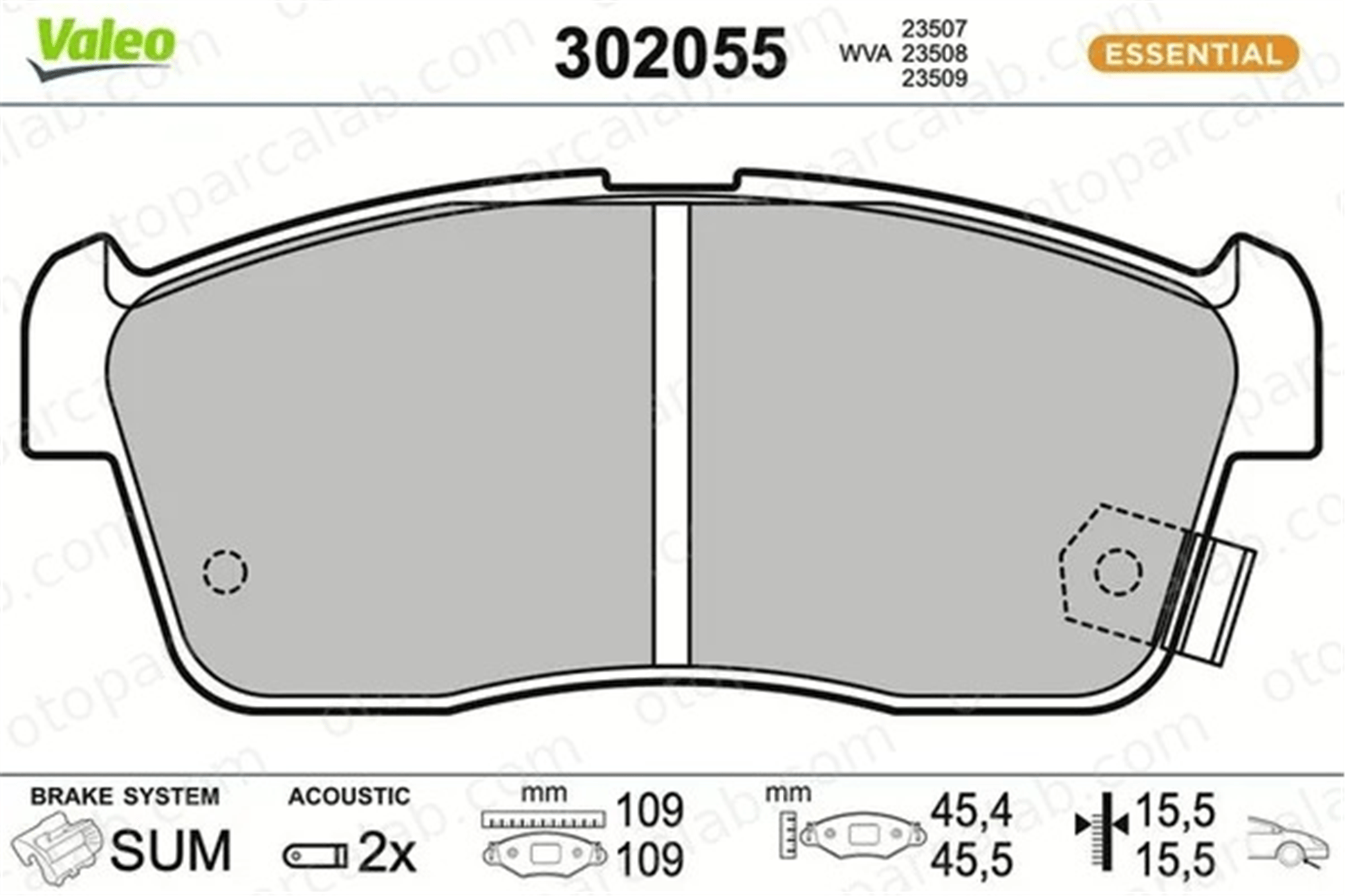 MANDO MBF01C1066 Fren Disk Balata Ön DAIHATSU SIRION CUORE VI MBF01C1066 4465B1010