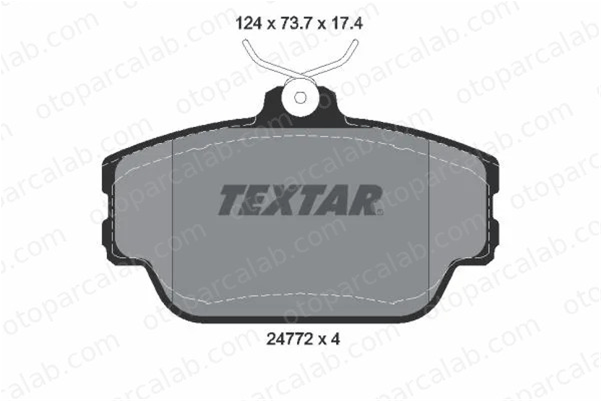 MANDO MBF01CR0854 Fren Disk Balata Ön FORD USA TAURUS TAURUS Wagon MBF01CR0854 4F1Z2001AA