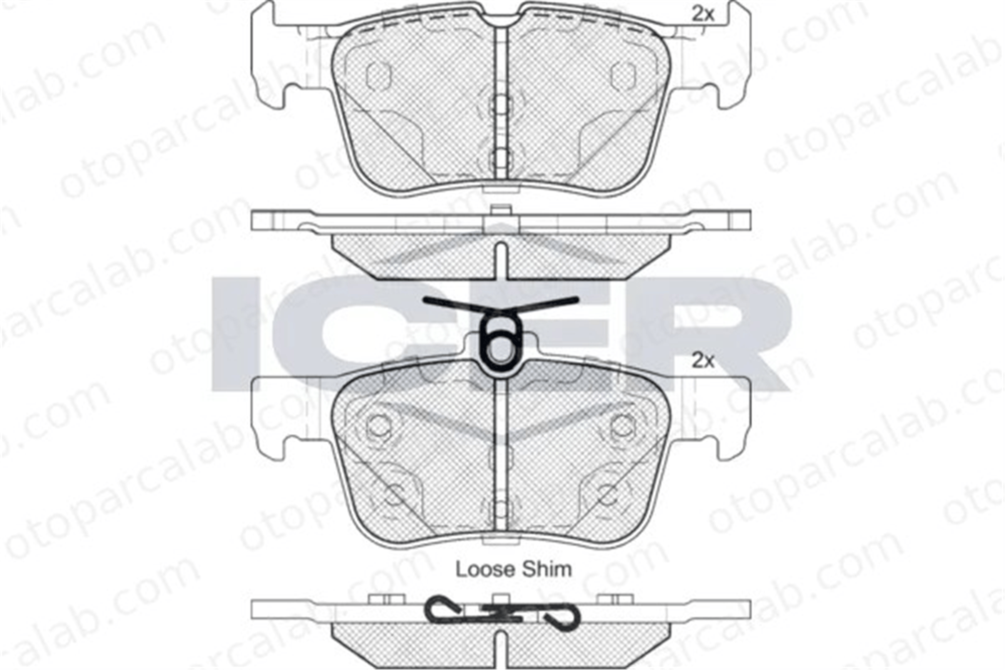 MANDO MBF01CR1096 Fren Disk Balata Ön FORD KUGA II MONDEO V Turnier MBF01CR1096 DG9Z2200A